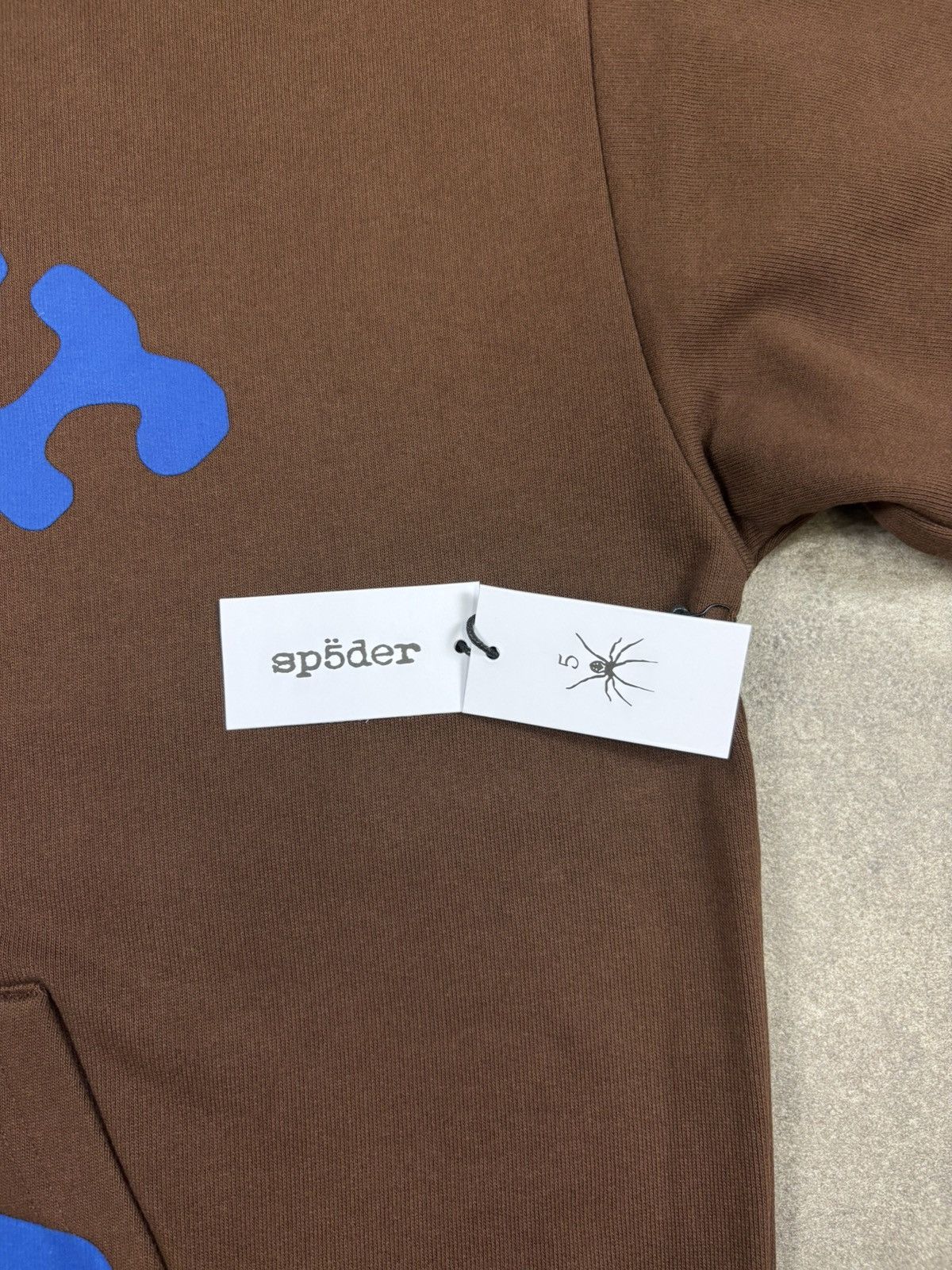 Sp5der Sp5der Beluga Hoodie, Brown Size US XXL / EU 58 / 5 - 8 Thumbnail