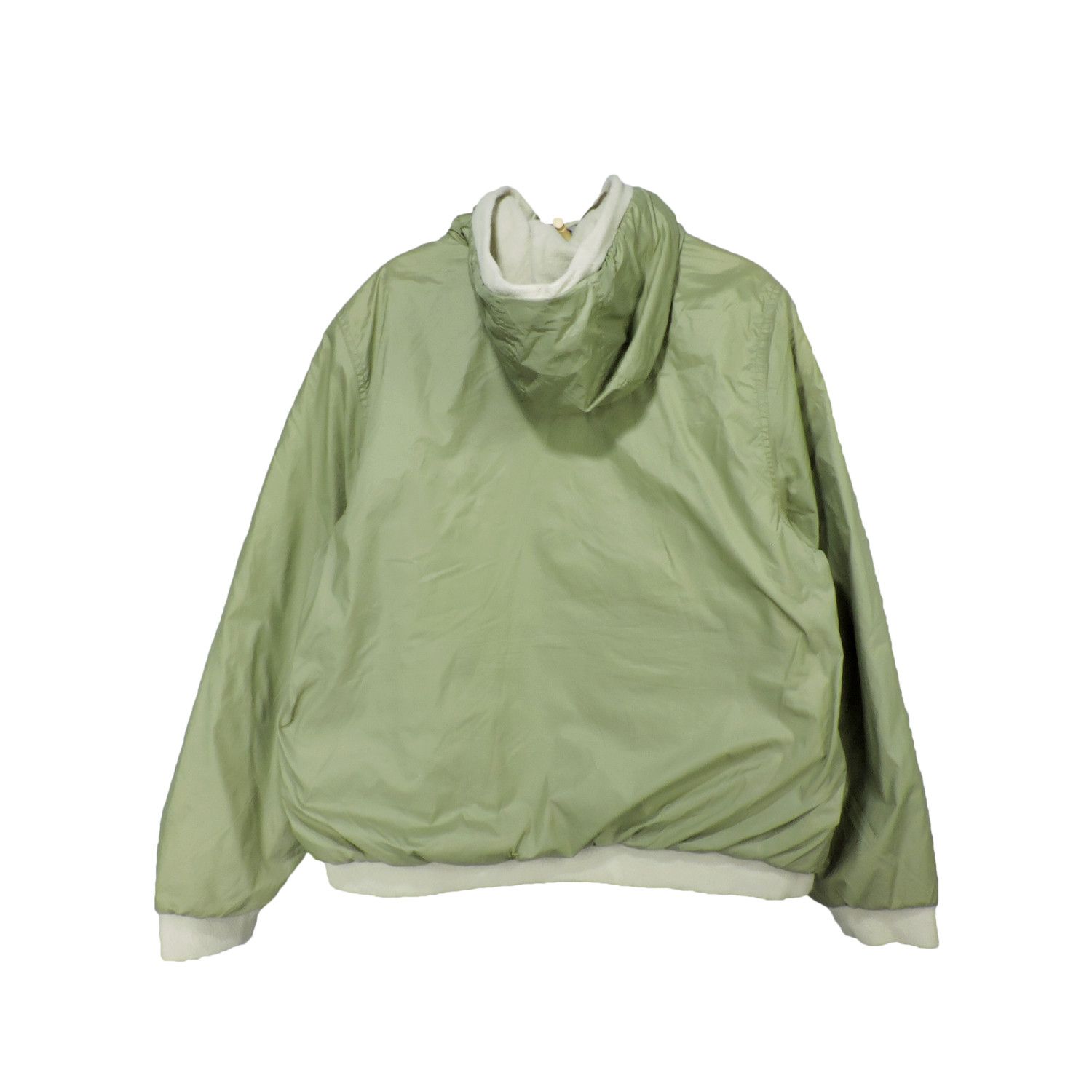 Moncler 90’S MONCLER HUSKY REVERSIBLE LIGHT GREEN FLEECE JACKET Size US S / EU 44-46 / 1 - 4 Thumbnail