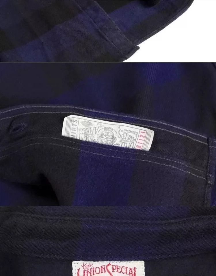 Freewheelers Freewheelers size 16 Flannel thickened shirt Size US S / EU 44-46 / 1 - 4 Thumbnail