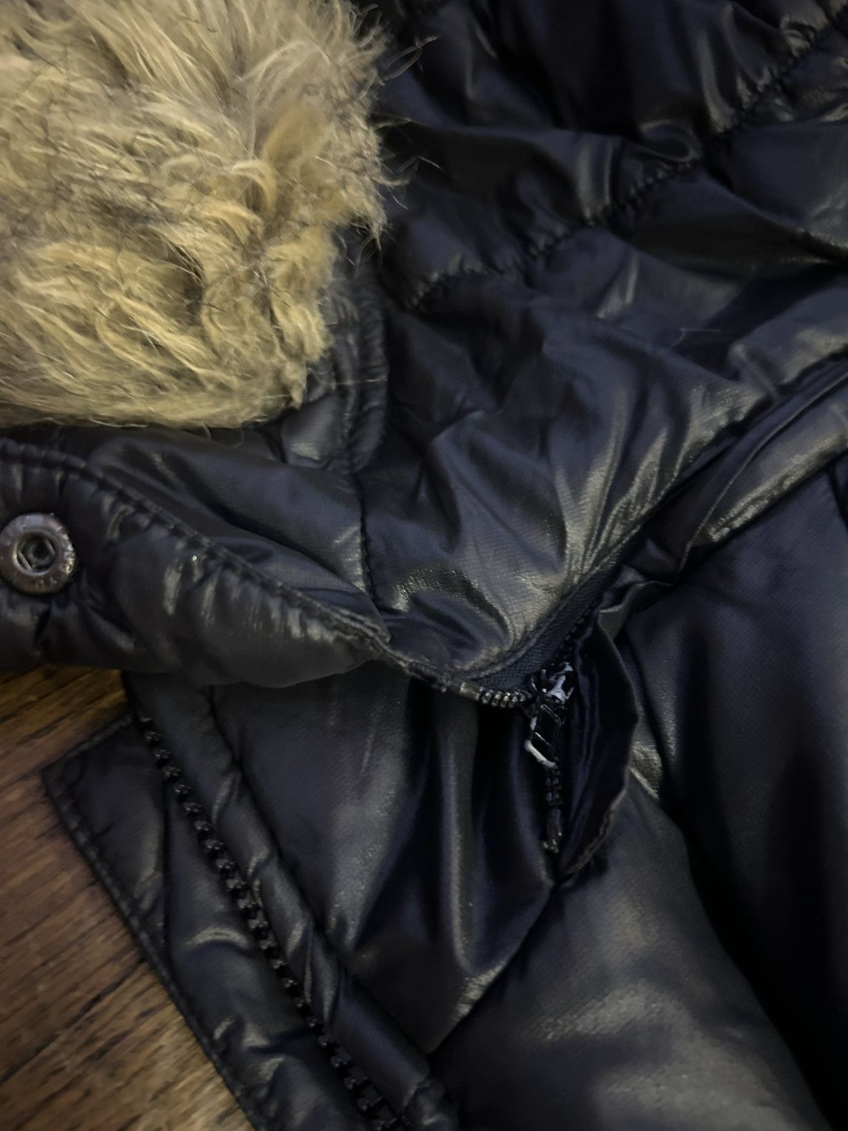 Japanese Brand varosh zip up fur puffer Size US M / EU 48-50 / 2 - 5 Thumbnail