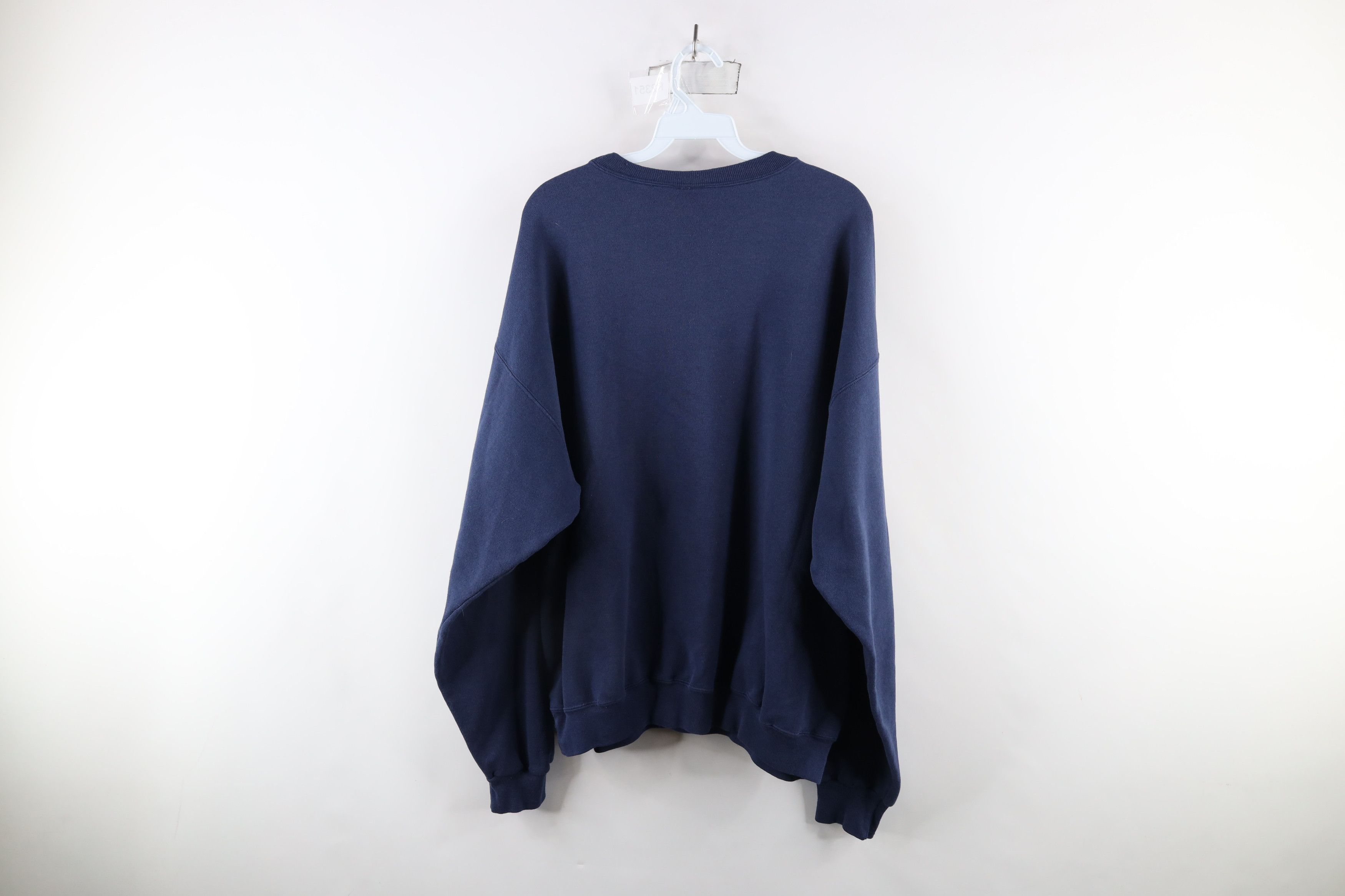 Champion × Vintage Vintage 90s Champion Spell Out Crewneck Sweatshirt Blue Size US XL / EU 56 / 4 - 8 Thumbnail