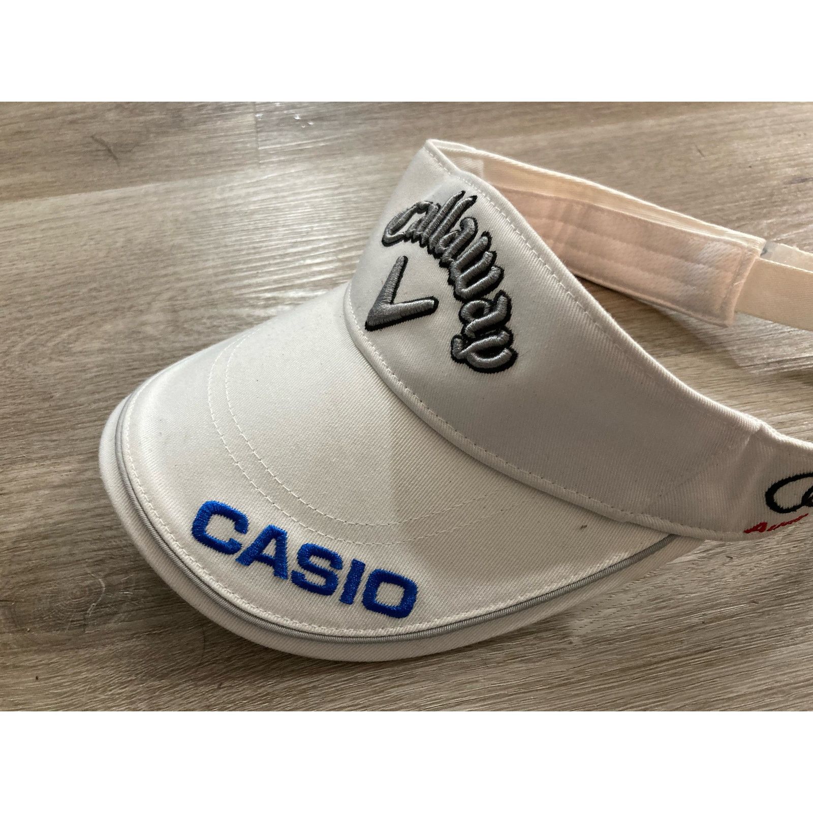 Callaway Callaway Golf White Visor Adjustable Unisex Hat Unisex Size ONE SIZE - 6 Thumbnail