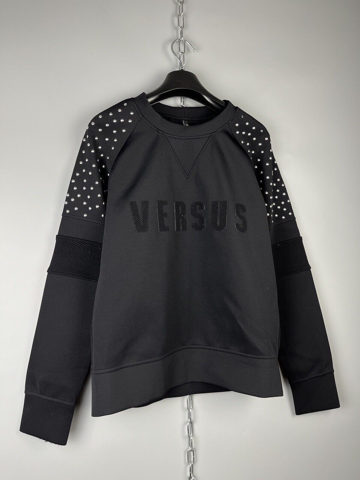 Versace Versus Versace Womens Crew Sweatshirt Jumper Size S / US 4 / IT 40 - 2 Thumbnail