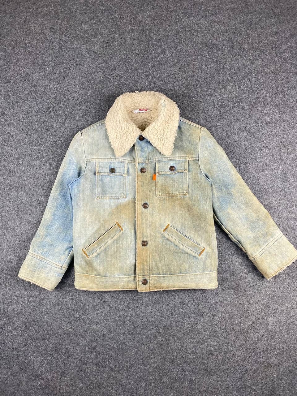 Levi's vintage levis orange tab denim jacket sherpa lining Size US S / EU 44-46 / 1 - 1 Thumbnail