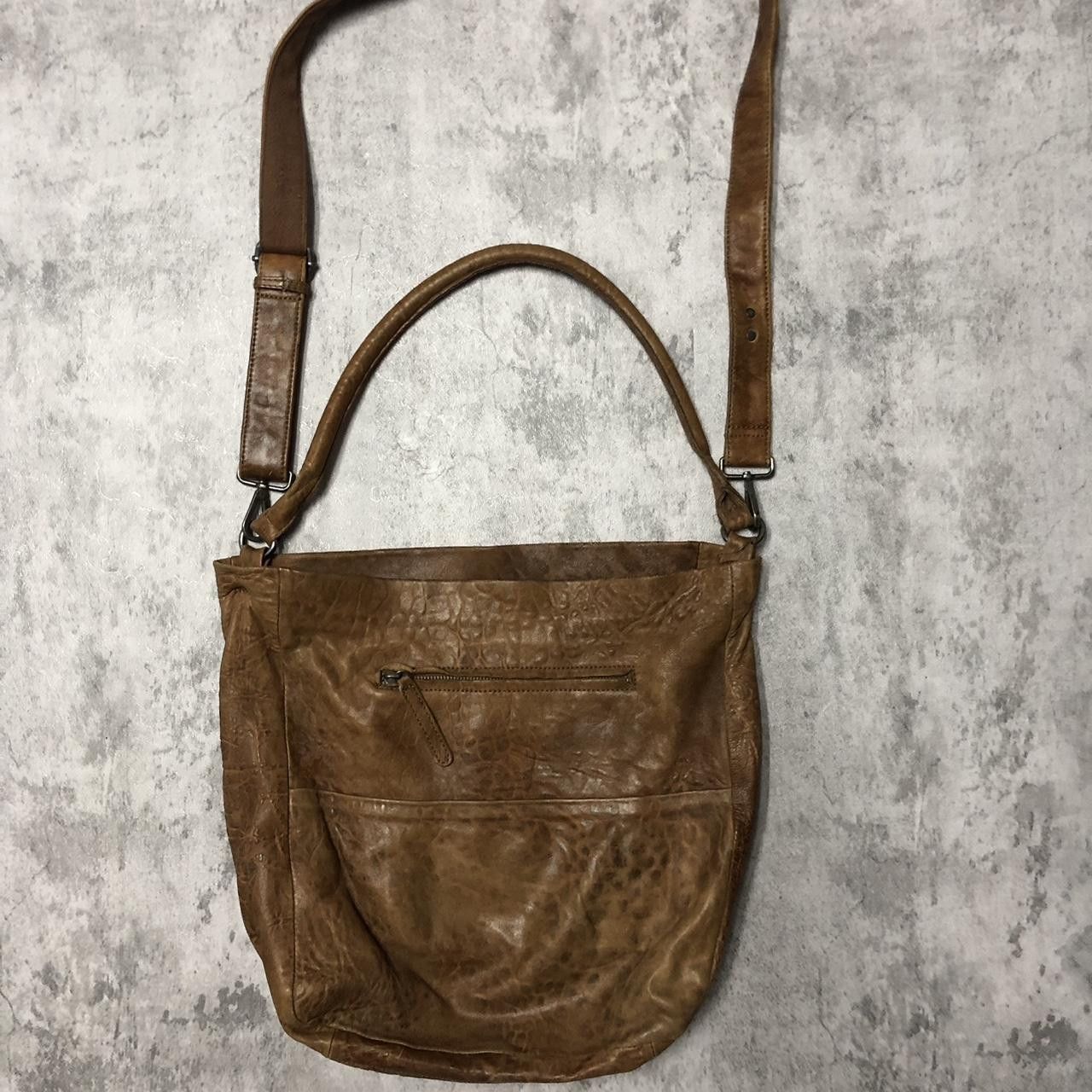Other Brown leather crossbody bag Size ONE SIZE - 1 Thumbnail
