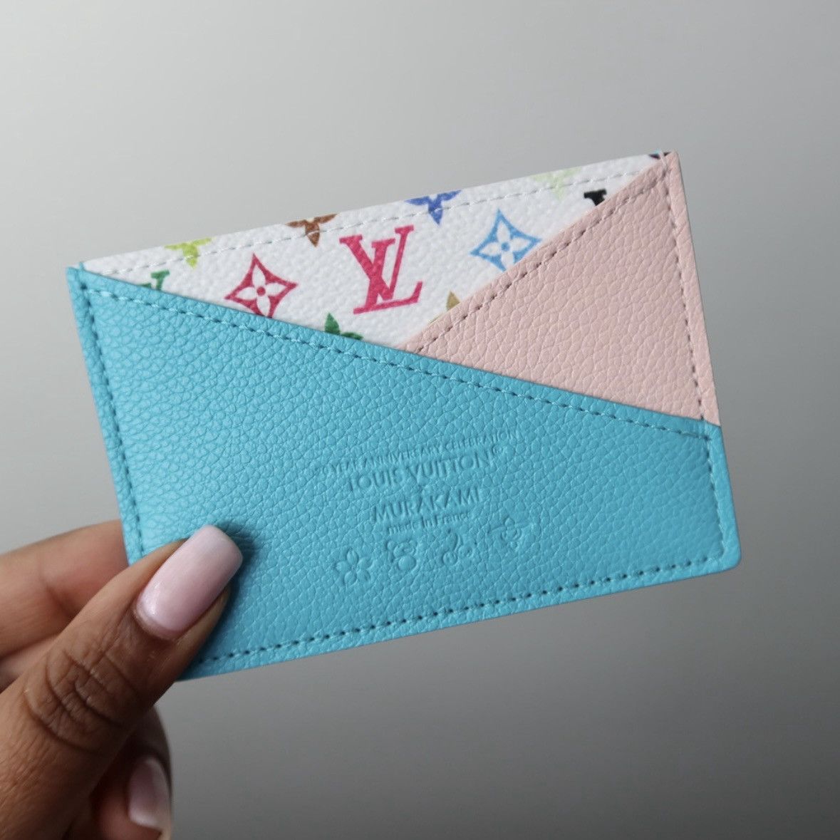Louis Vuitton × Takashi Murakami Louis Vuitton LV × TM Criss-Cross Card Holder Size ONE SIZE - 2 Thumbnail