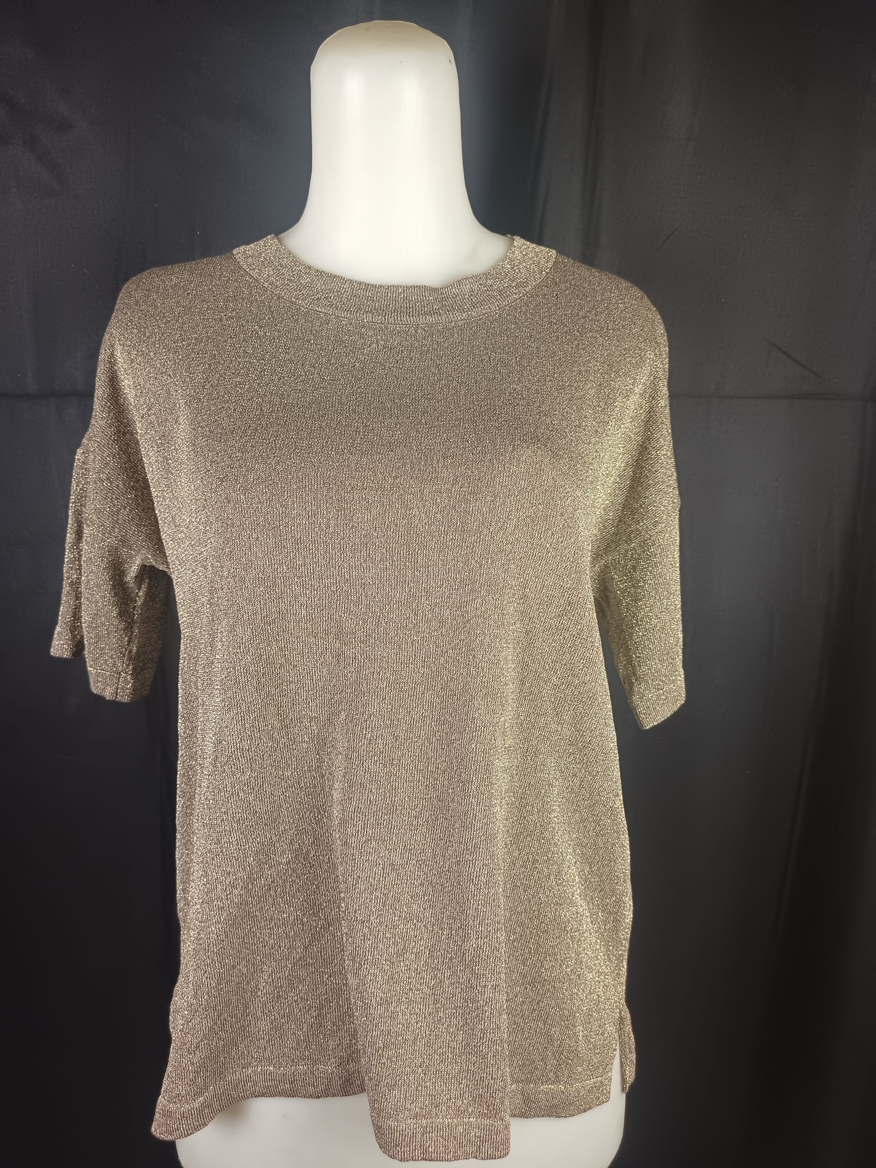 Designer × Japanese Brand The IZZAT Shimmery Top Size M / US 6-8 / IT 42-44 - 1 Thumbnail