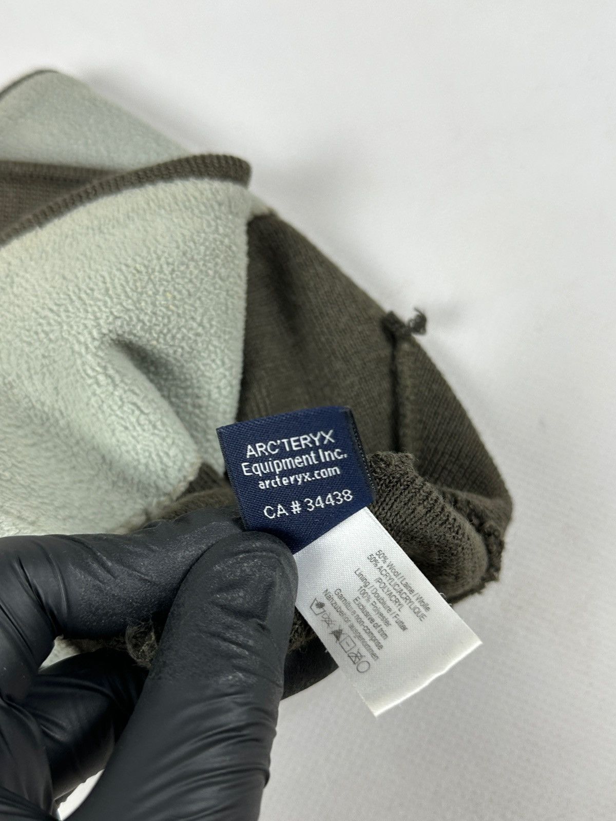 Arc'teryx Vintage Arcteryx Khaki Wool/Acrylic Big Logo Hat Cap Size ONE SIZE - 9 Thumbnail