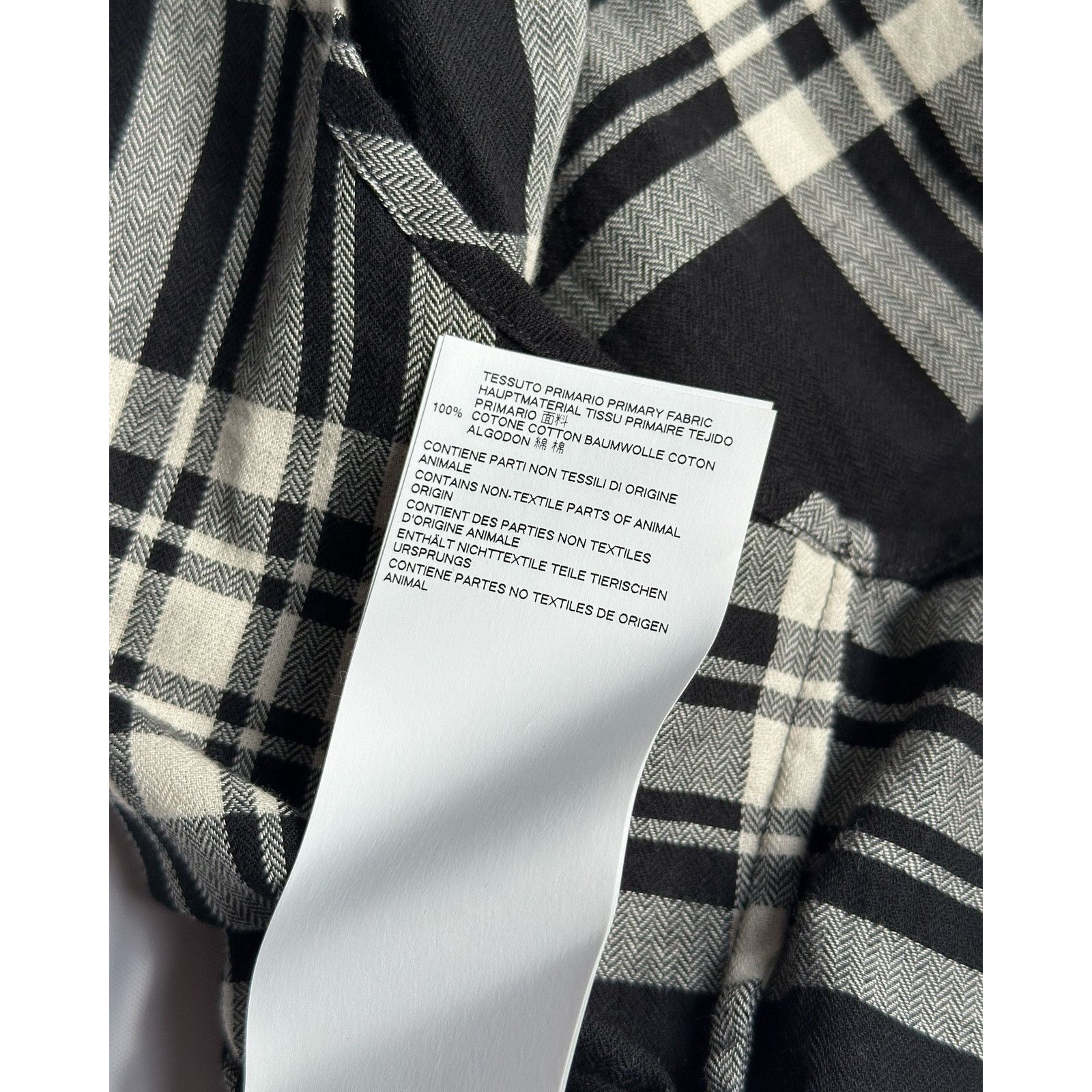 Maison Margiela Maison Margiela Check Button Up Shirt Size US L / EU 52-54 / 3 - 5 Thumbnail
