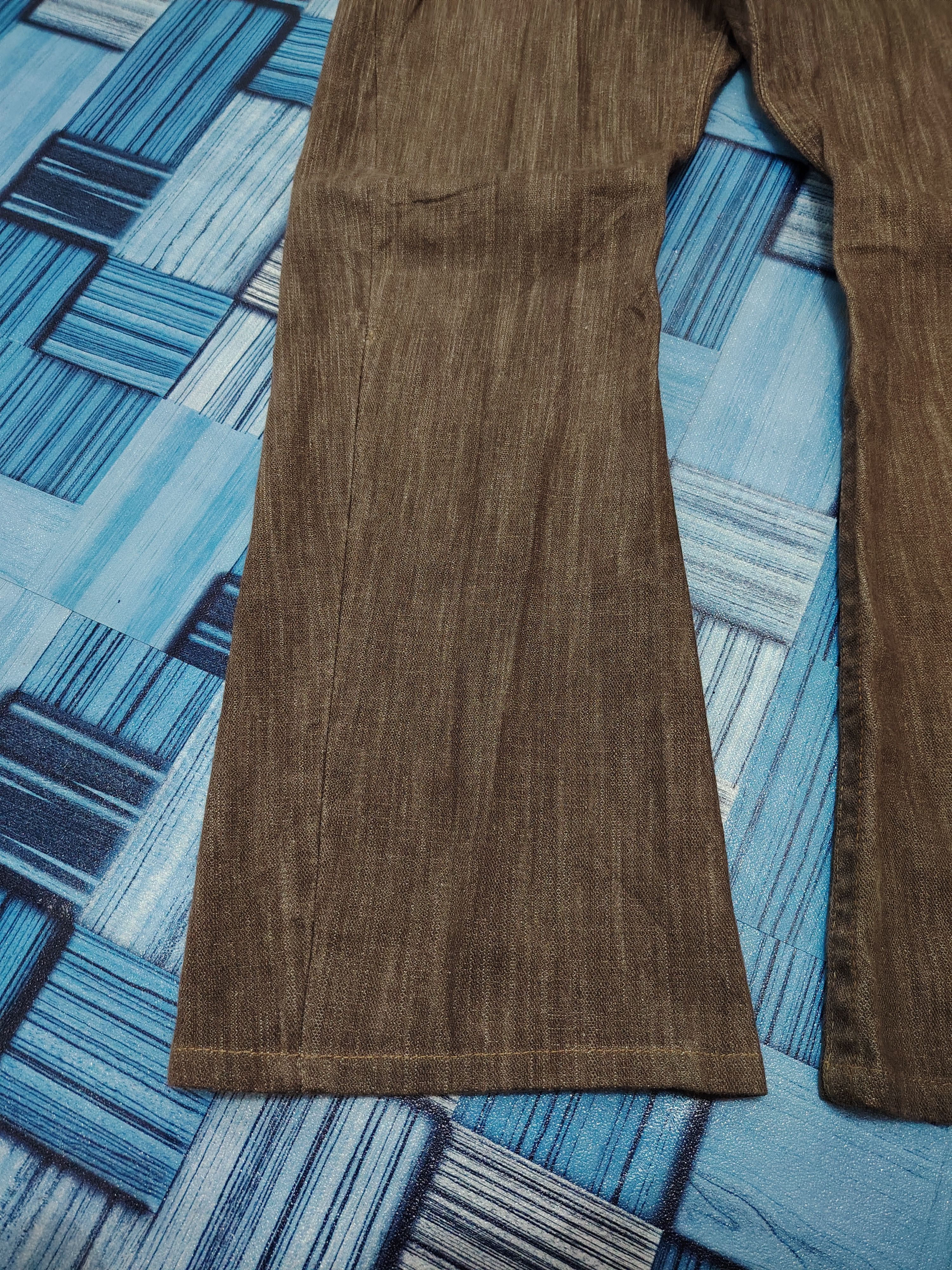 Japanese Brand 💥Insane💥 Japanese Dominate Handcrafted Jeans Flared Pants Size US 34 / EU 50 - 6 Thumbnail