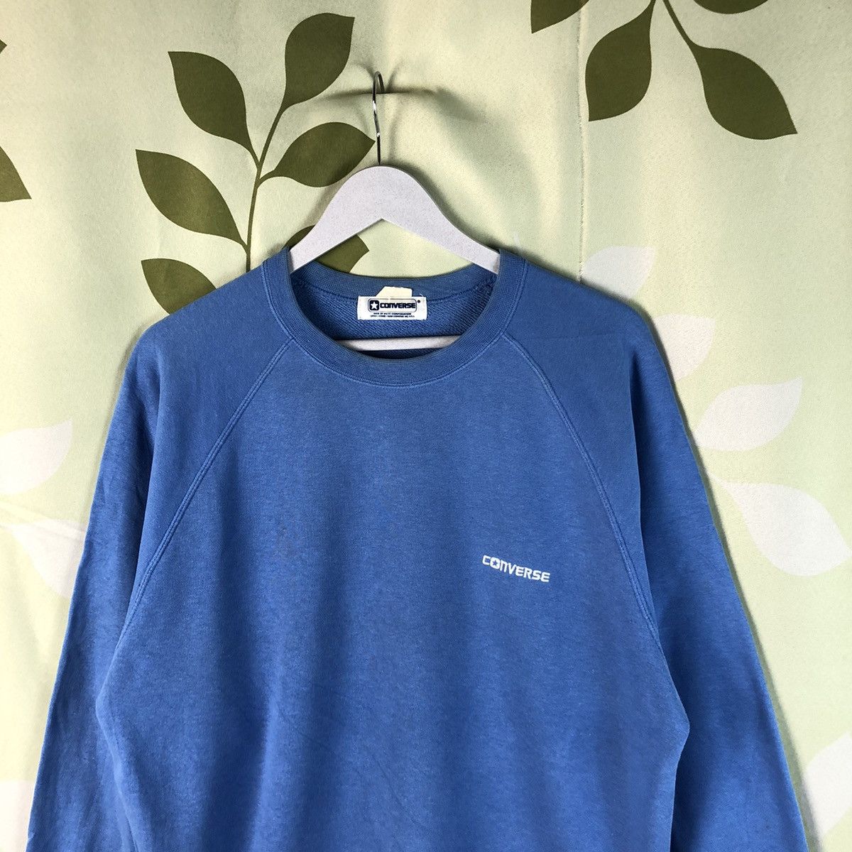 Converse × Vintage Converse vintage Blue Sweatshirt #7445 Size US M / EU 48-50 / 2 - 2 Thumbnail