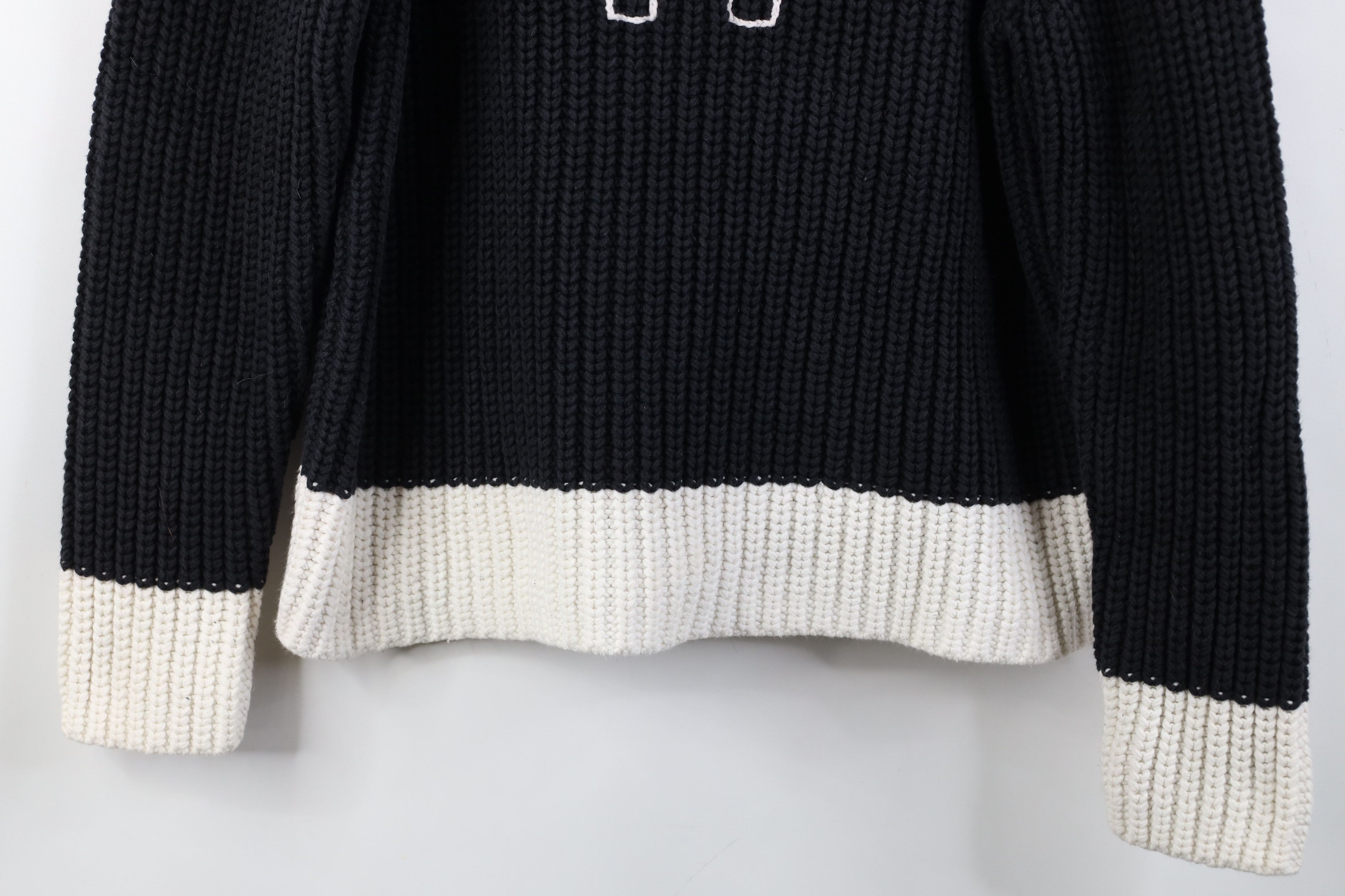 Tommy Hilfiger Vintage 90s Tommy Hilfiger Ribbed Knit Turtleneck Sweater Size L / US 10 / IT 46 - 3 Thumbnail