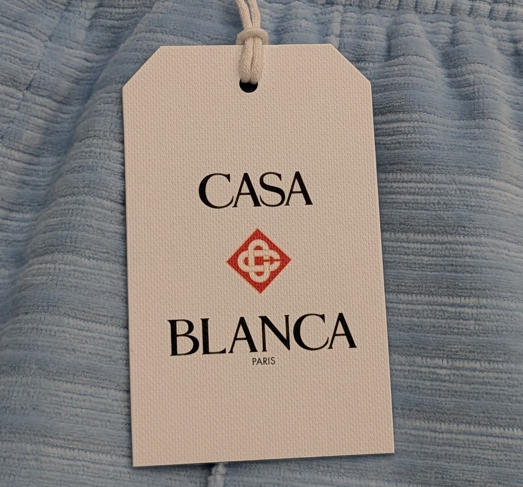 Casablanca Casablanca Pintuck Velour Shorts Light Blue Large Size US 34 / EU 50 - 9 Thumbnail