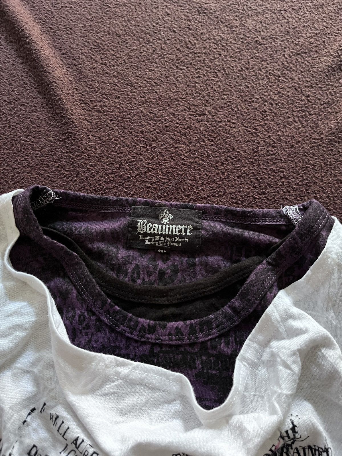 Japanese Brand Beaumere Triple Layers Punk style Size US M / EU 48-50 / 2 - 6 Thumbnail