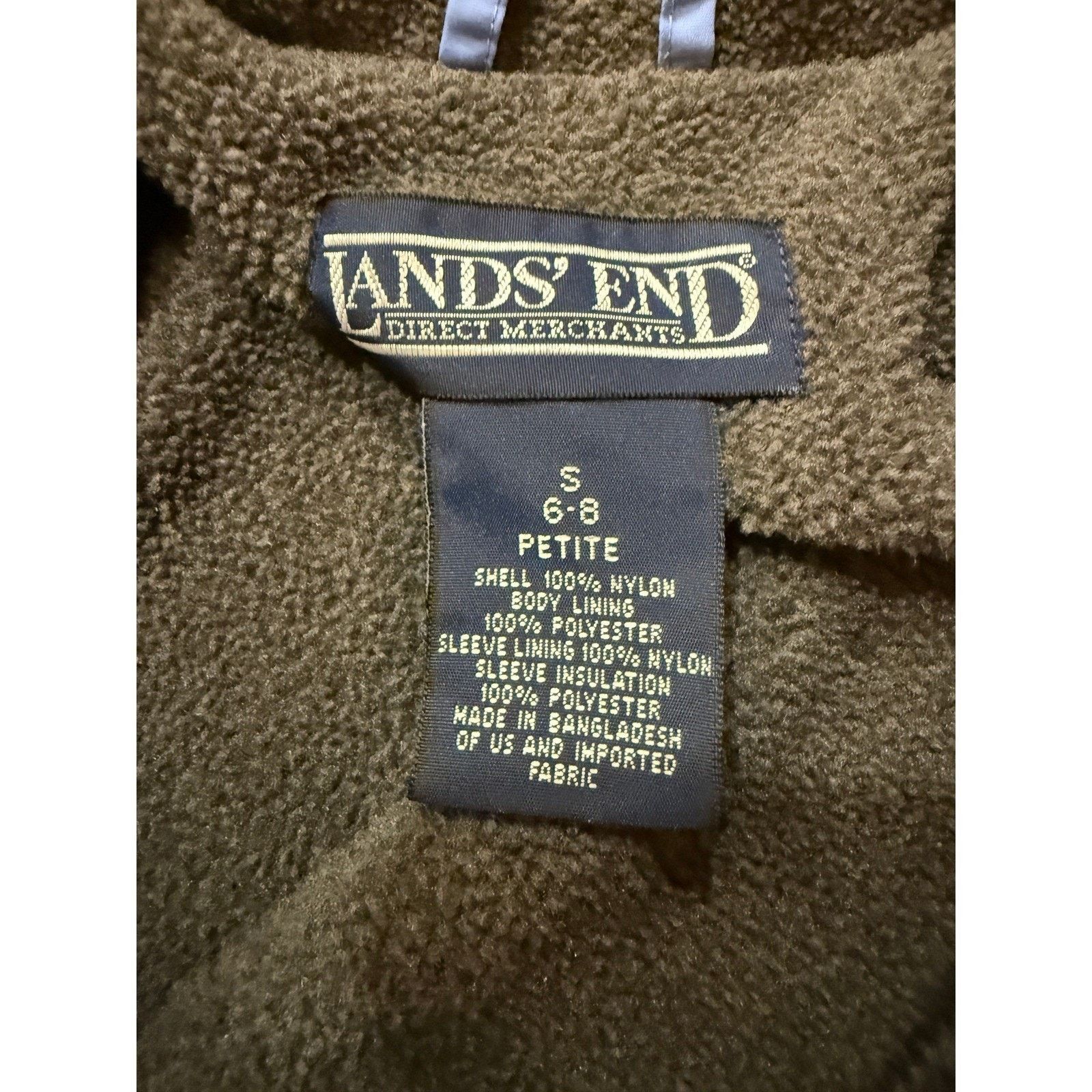 Lands' End Vintage 90s Lands' End Jacket Womens SM Insulated Outdoor Size S / US 4 / IT 40 - 4 Thumbnail