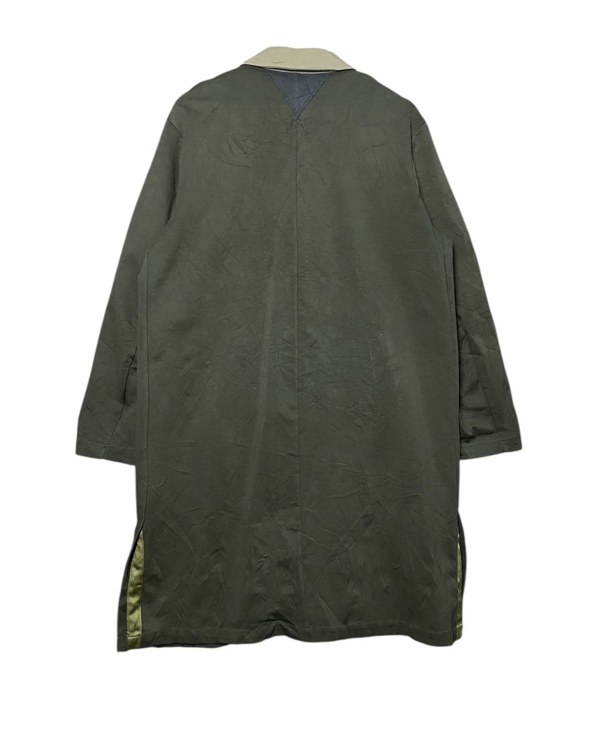 Issey Miyake Vintage Issey Miyake Two Tone Cotton Long Jacket Size US M / EU 48-50 / 2 - 2 Thumbnail