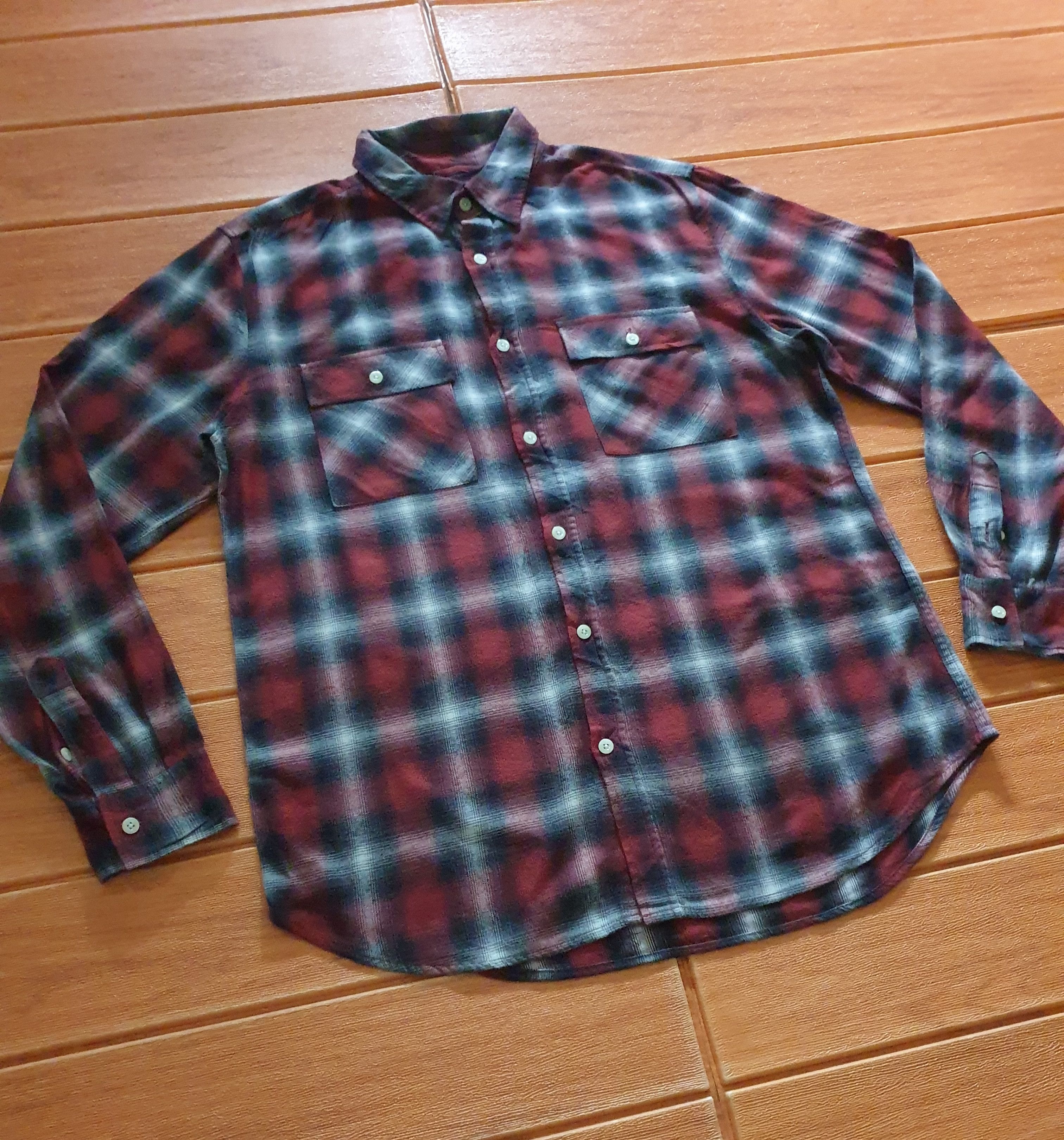 Japanese Brand 💥Browny checkered flannel shirt Size US L / EU 52-54 / 3 - 4 Thumbnail
