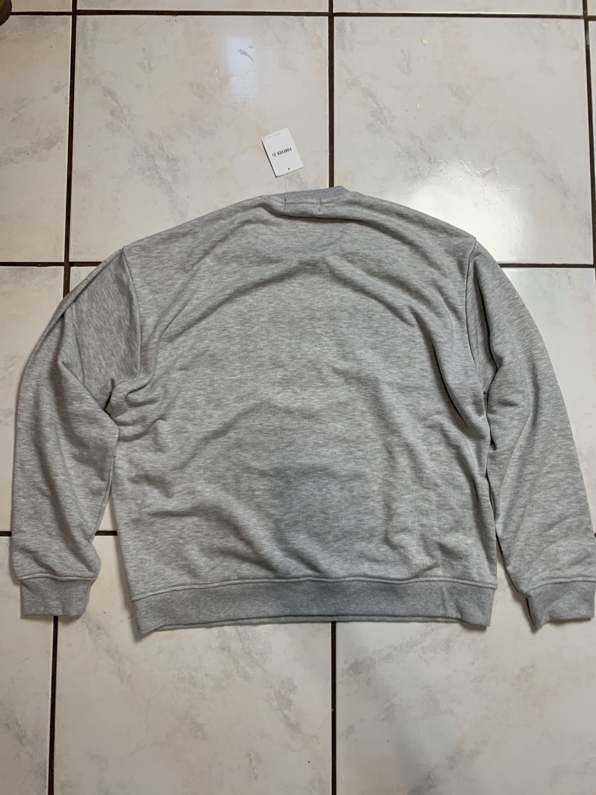 H&M × Vintage Grey oversized graphic sweater Size US XXL / EU 58 / 5 - 3 Thumbnail