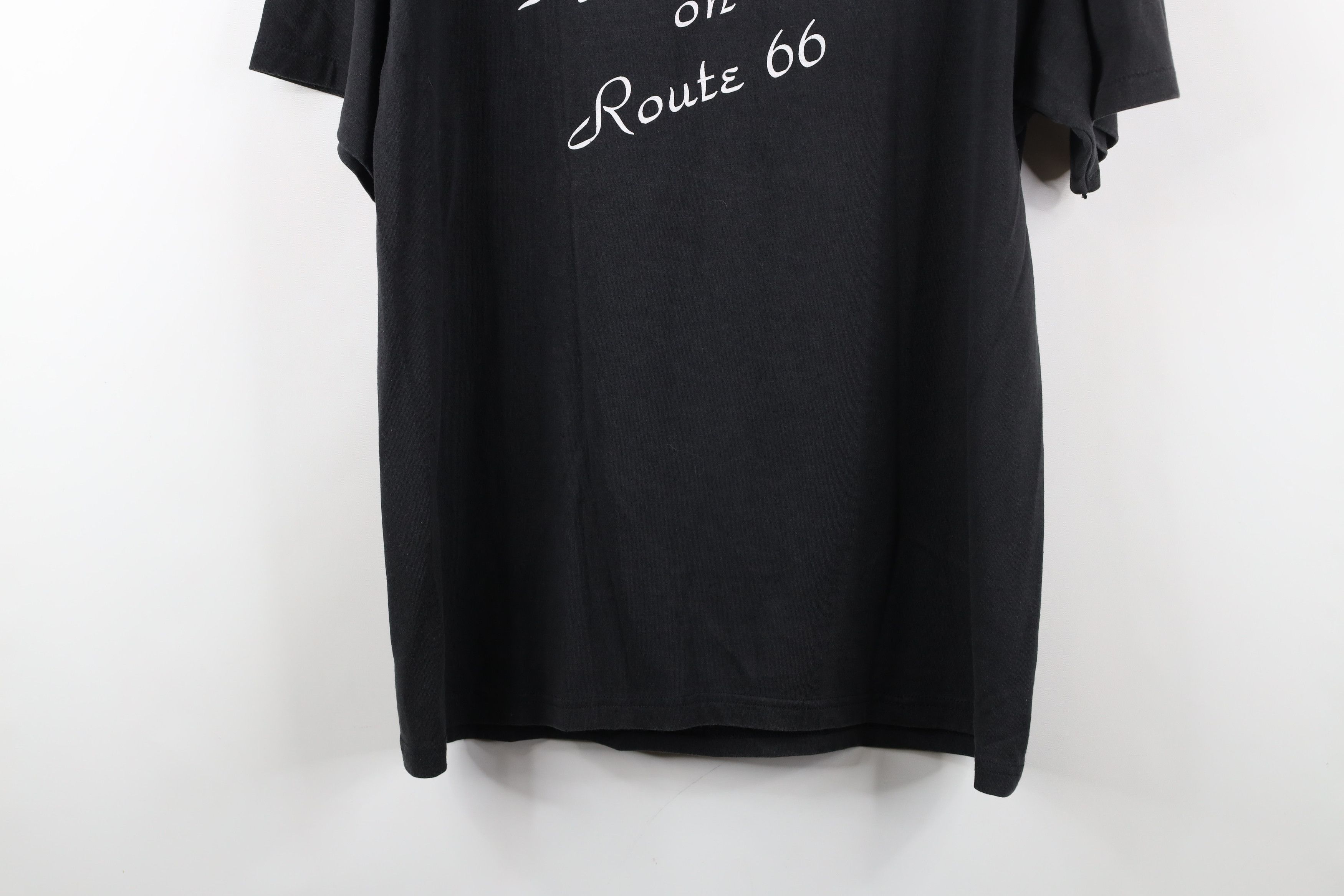 Vintage Vintage 90s Streetwear Spell Historic Route 66 T-Shirt Black Size US L / EU 52-54 / 3 - 13 Thumbnail