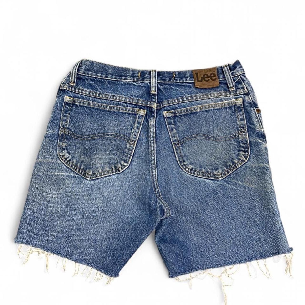 Lee Vintage lee regular fit distressed denim jean shorts Size 30" / US 8 / IT 44 - 4 Thumbnail