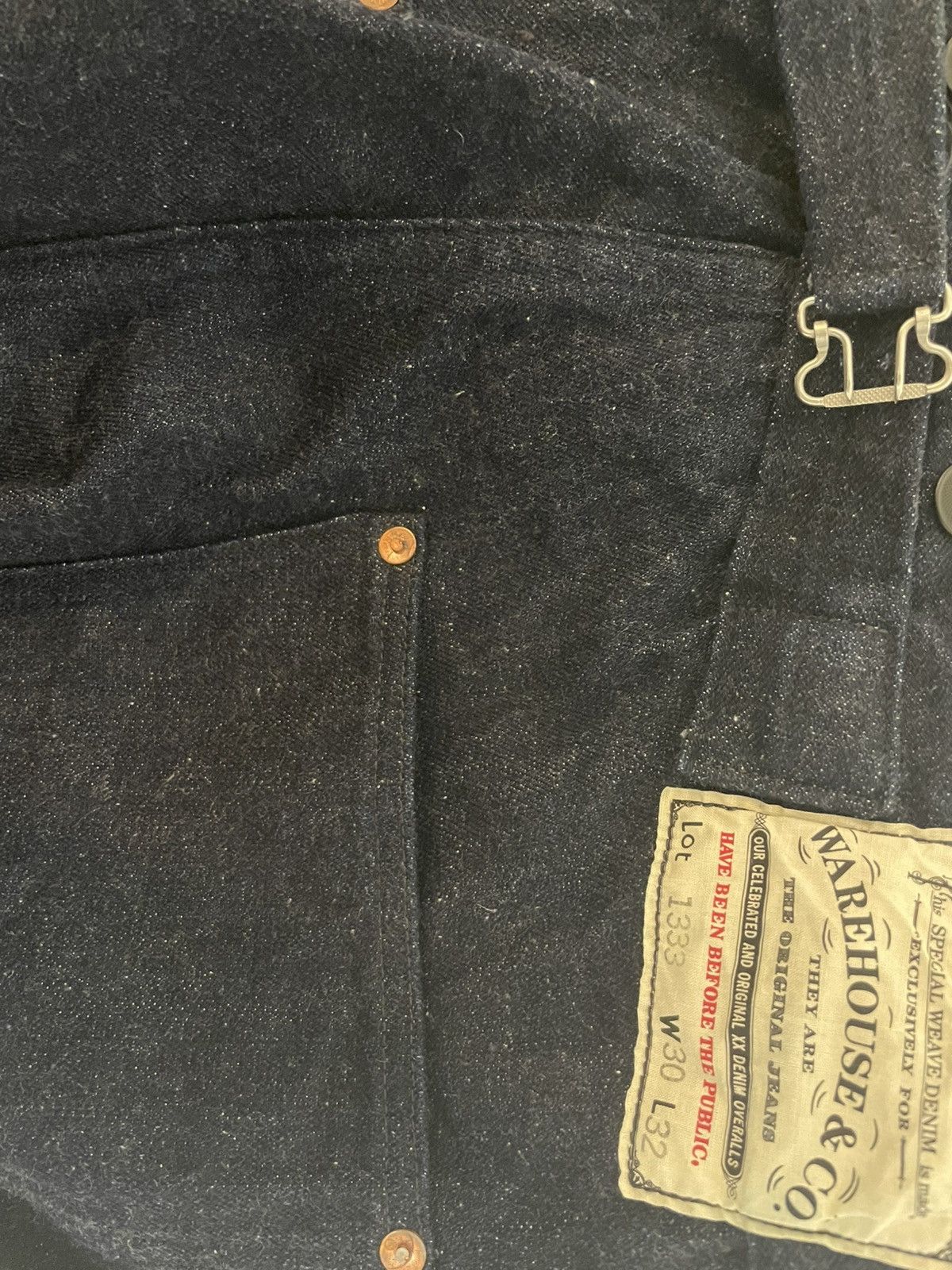 Warehouse × Warehouse & Co. Warehouse Co Lot. 1333 Denim Jeans Pants Size US 30 / EU 46 - 5 Thumbnail