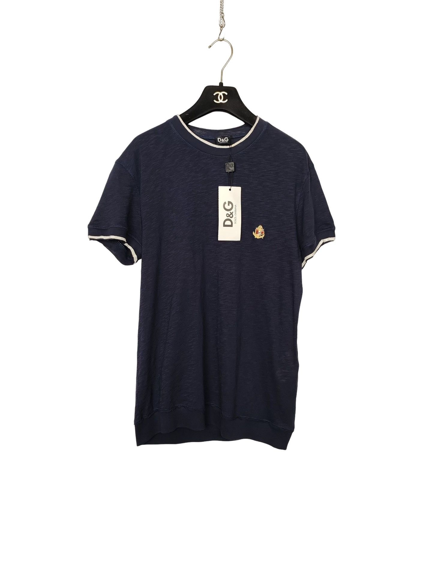 Dolce & Gabbana D&G Anchor Graphic Short Sleeve T-Shirt Size M 