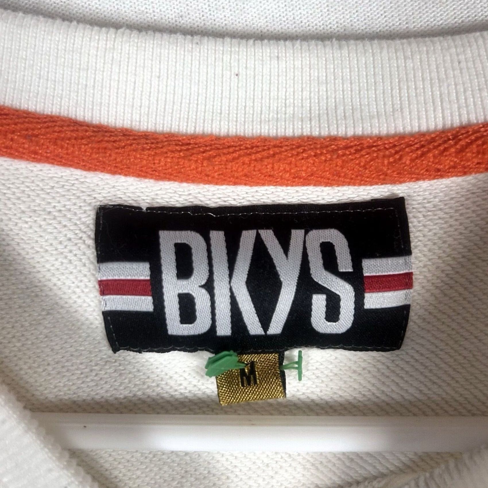 Vintage VINTAGE BKYS Embroidered Sweatshirt Mens M White Stained Graphic Print Embroidered Bunny L/S Crew Neck Pullover 100% Cotton Size US M / EU 48-50 / 2 - 6 Thumbnail