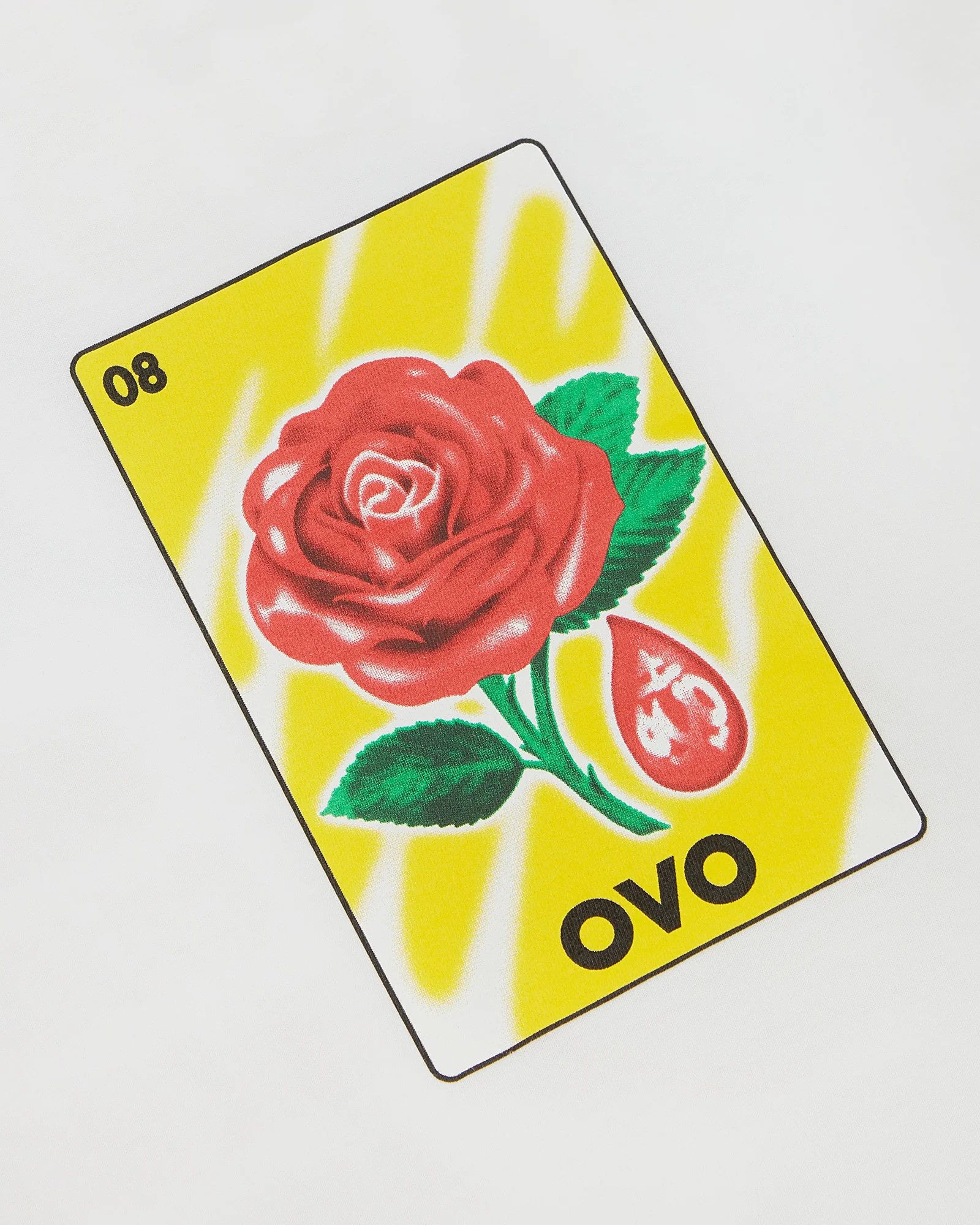 Drake *RARE* OVO SANDRA'S ROSE white T-SHIRT Size US XL / EU 56 / 4 - 5 Thumbnail