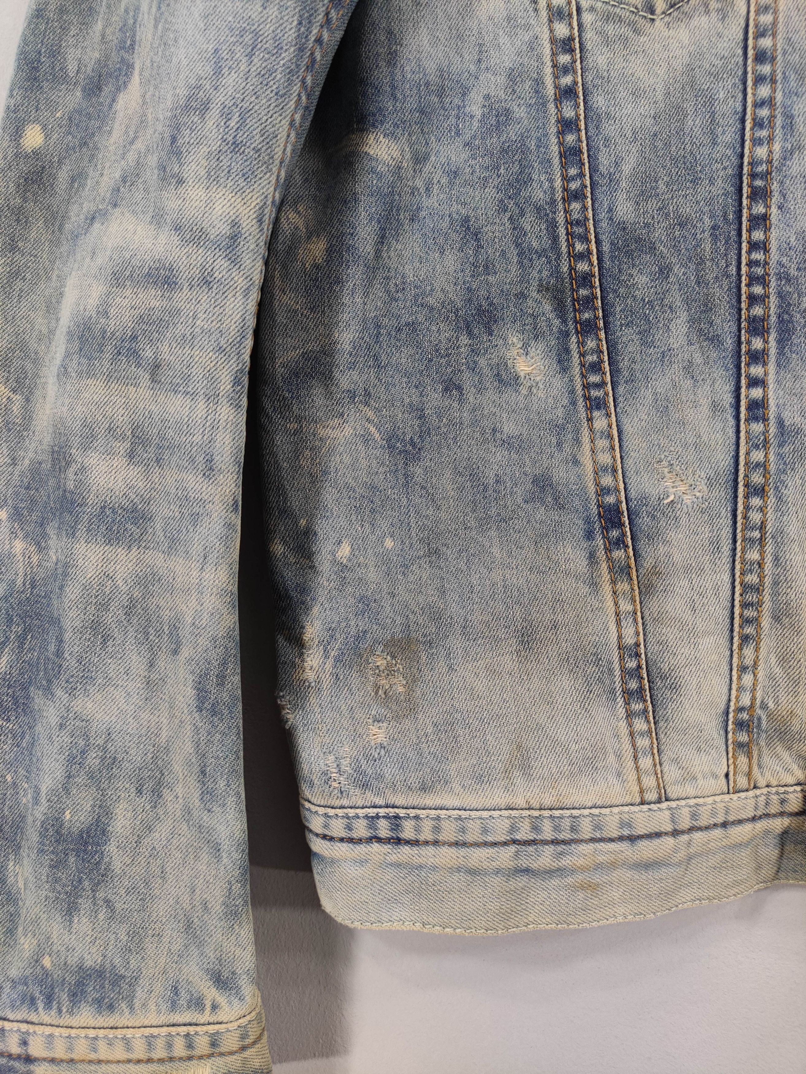 Diesel Vintage Diesel Distressed Denim Jacket Size US M / EU 48-50 / 2 - 6 Thumbnail