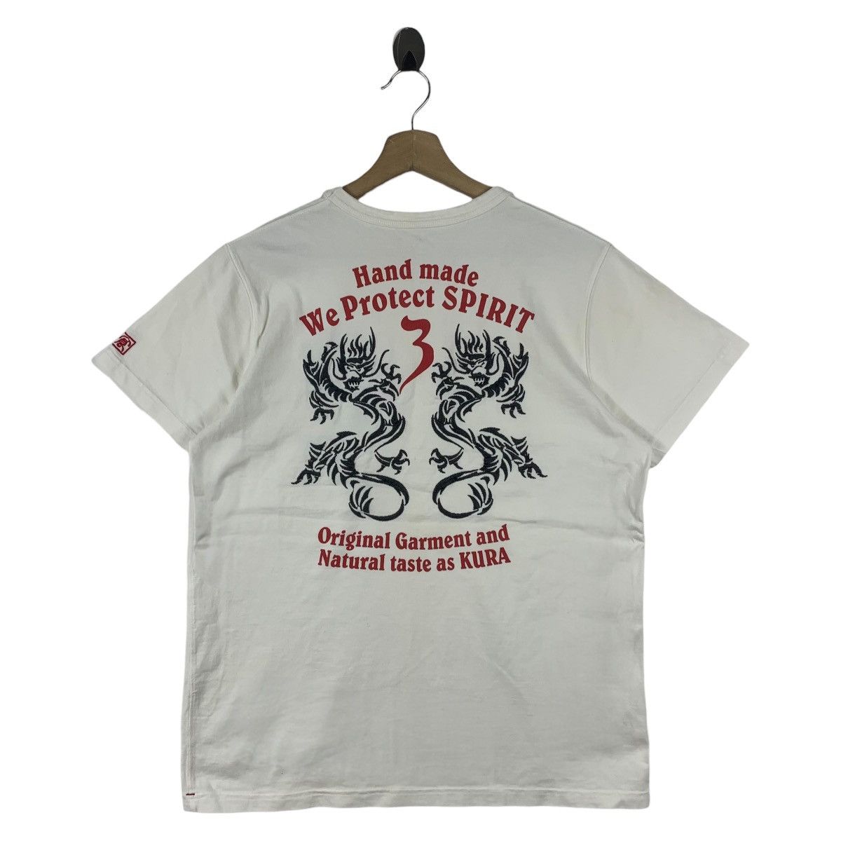 Eternal × Japanese Brand ETERNAL hand made we protect spirit 3 dragon japanese tee Size US M / EU 48-50 / 2 - 1 Thumbnail