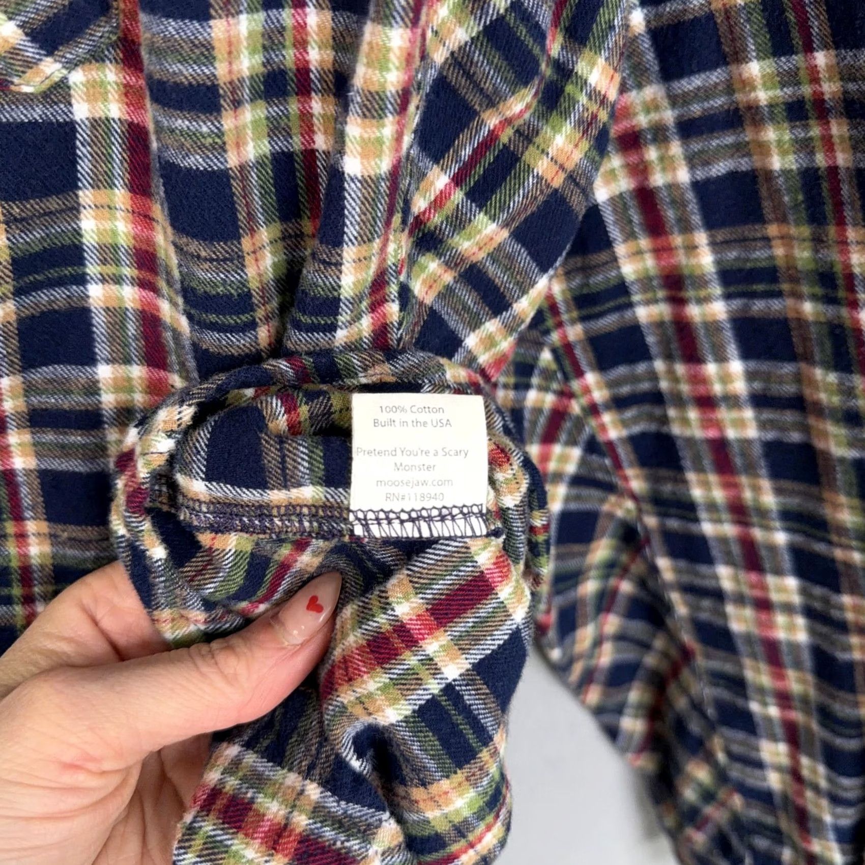 Vintage Moosejaw Shirt Mens XL Blue Plaid Flannel Button-Up Casual Workwear Outdoors Size US XL / EU 56 / 4 - 5 Thumbnail