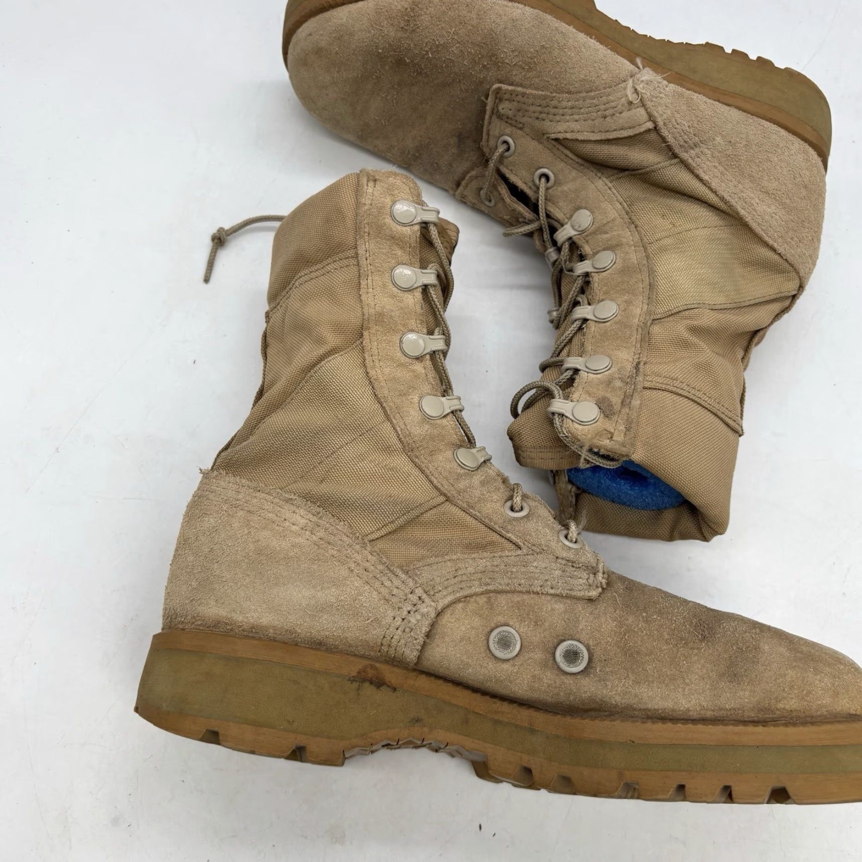 Vintage ALTAMA Military Waterproof Combat Boots Mens 5.5 M Coyote Brown Workwear SHOE Size US 6 / EU 39 - 3 Thumbnail
