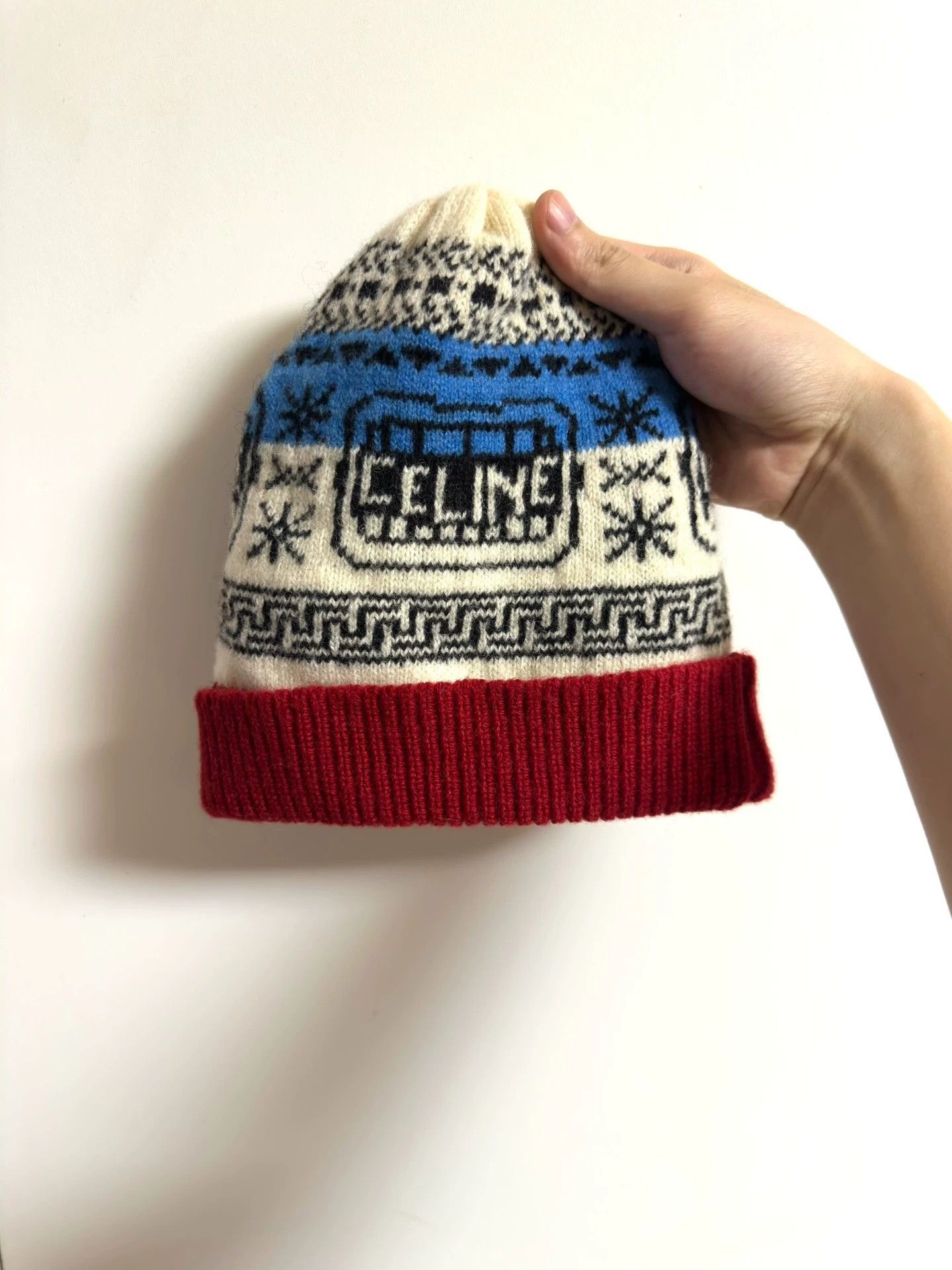 Celine Celine Runway Style Knitted Brimless Hat Size ONE SIZE - 2 Thumbnail