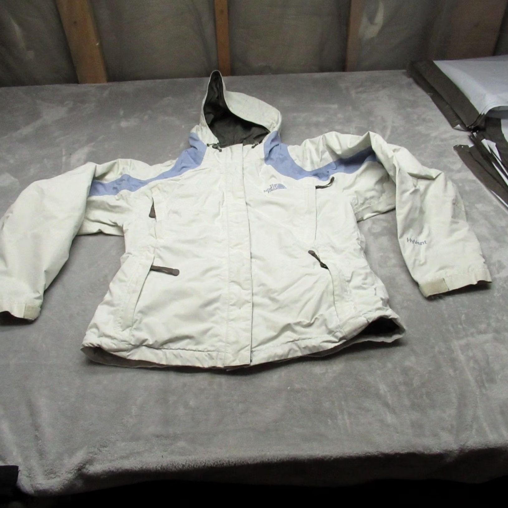 The North Face North Face Jacket Womens M White Waterproof Ski Hooded VTG 3in1 Shell Size M / US 6-8 / IT 42-44 - 2 Thumbnail