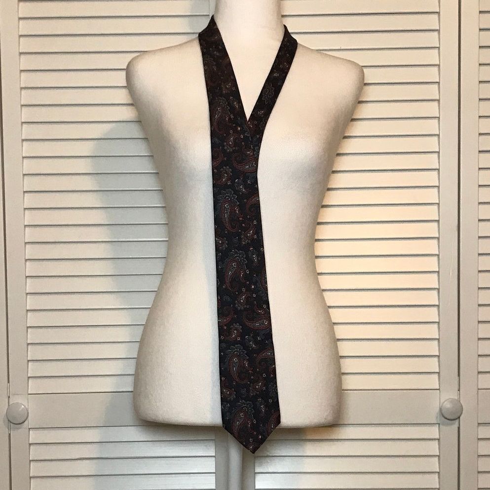 Other Liberty of London by Berkeley Vintage Paisley Silk Necktie Size ONE SIZE - 2 Thumbnail