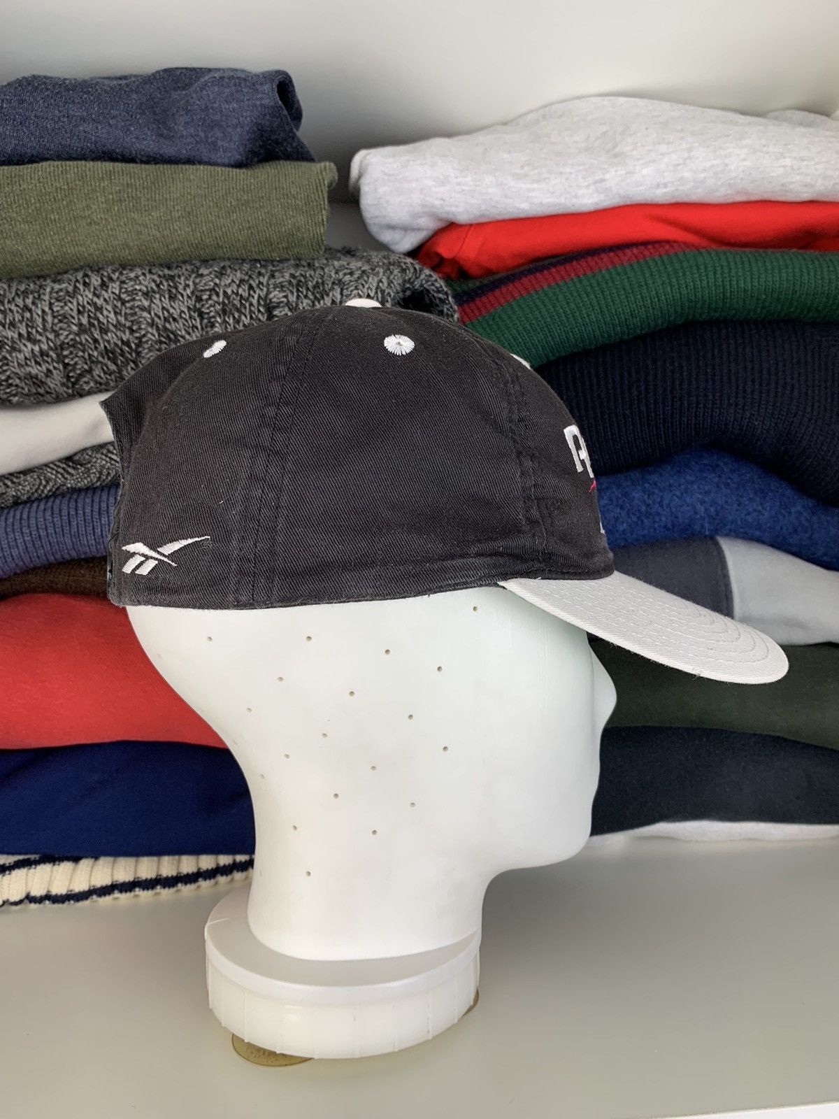 Reebok × Vintage Vintage Reebok Big Logo Hat Cap Size ONE SIZE - 8 Thumbnail