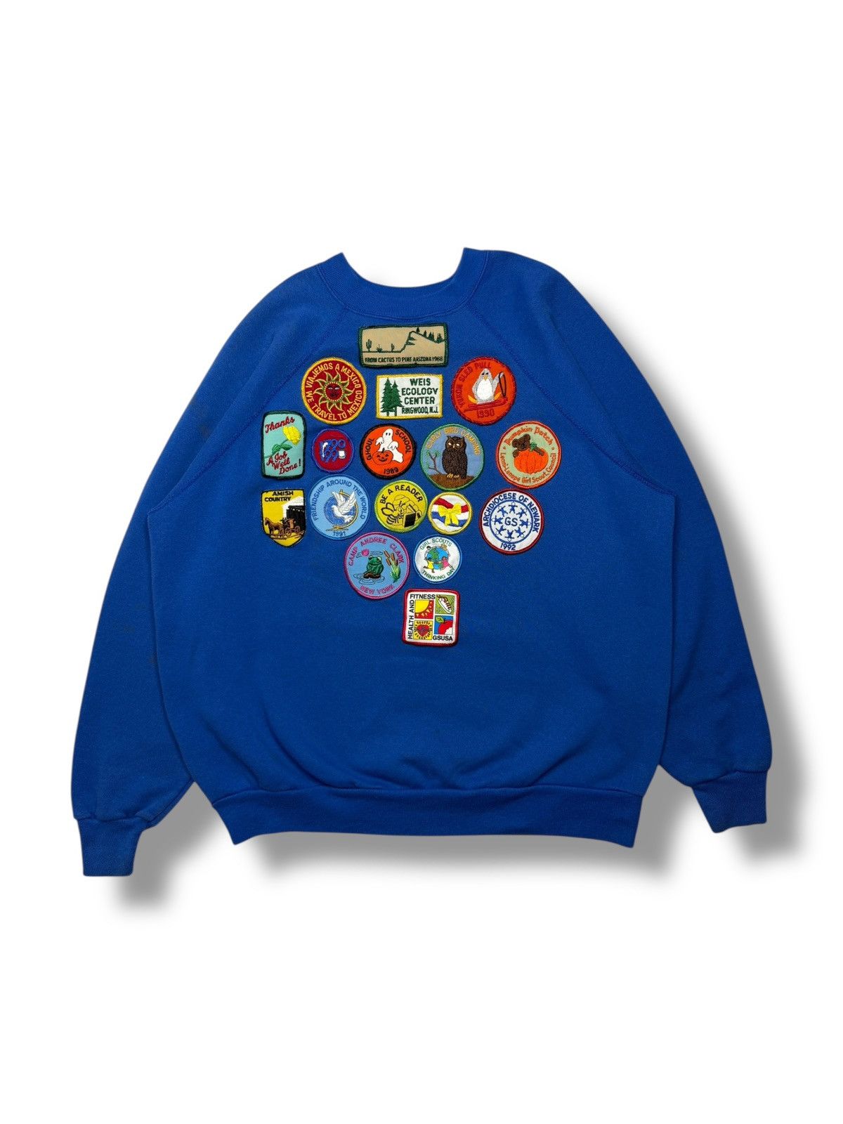 Vintage Vintage 1978 Garfield Girl Scout Cookie Sweater Size US XL / EU 56 / 4 - 7 Thumbnail
