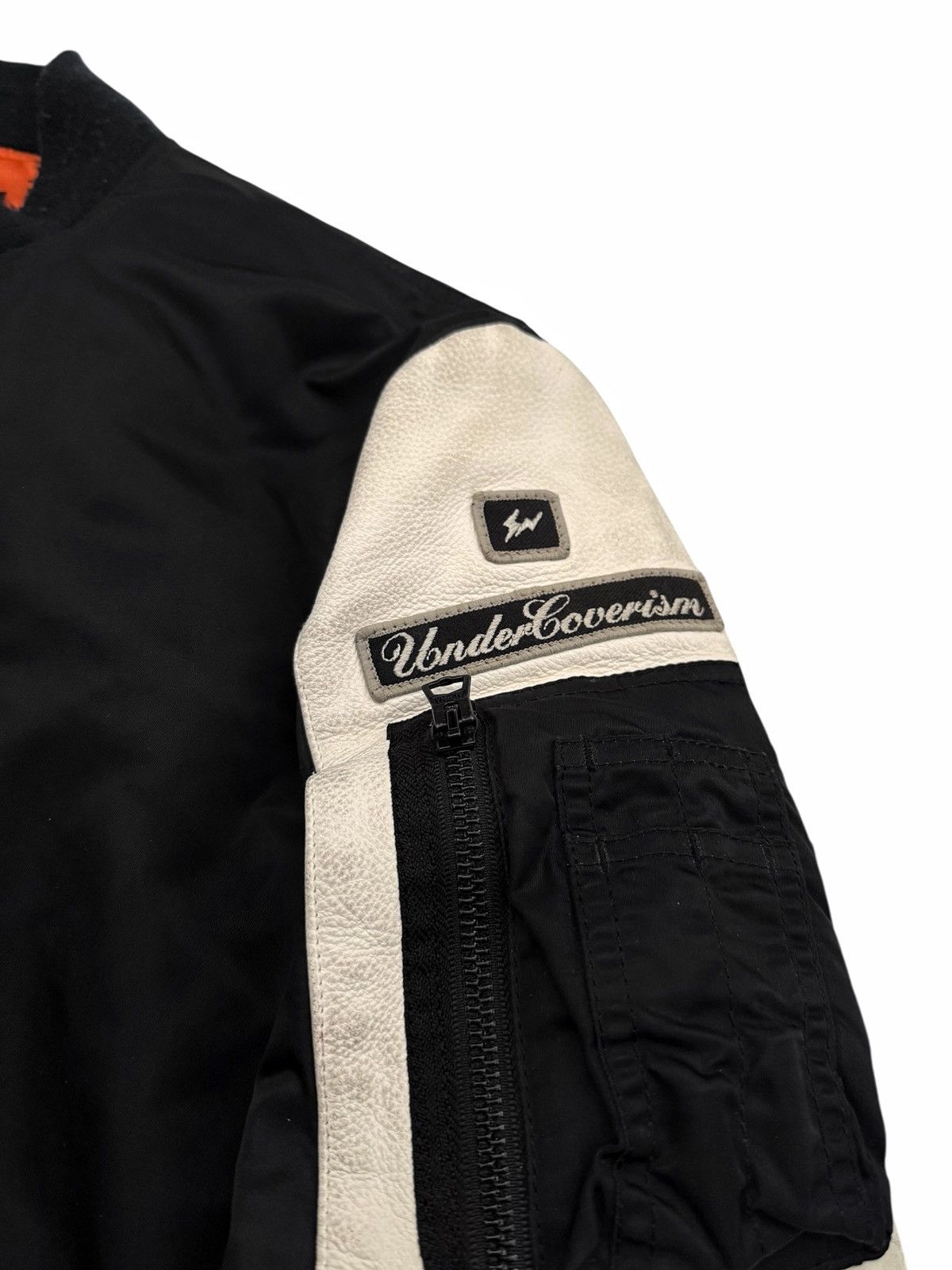 Undercover 2004 GRAIL OG 1st Fragment Deerskin Patch Bomber Size US M / EU 48-50 / 2 - 3 Thumbnail