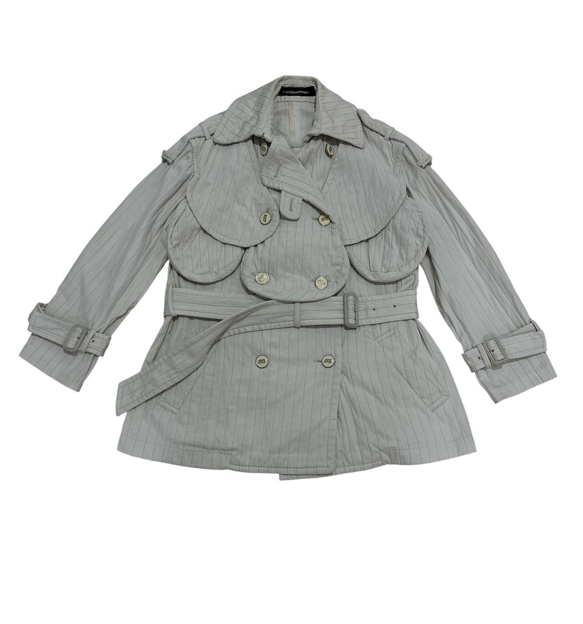 Rare Mercibeaucoup Issey Miyake Double Breast Trench coat