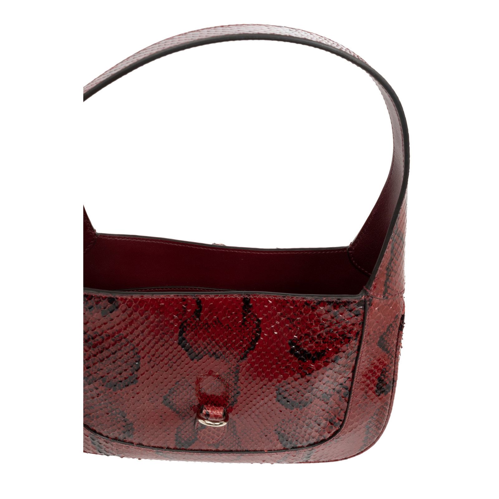 Gucci GUCCI Jackie Red Embossed Leather Shoulder Bag New & Authent Size ONE SIZE - 4 Thumbnail