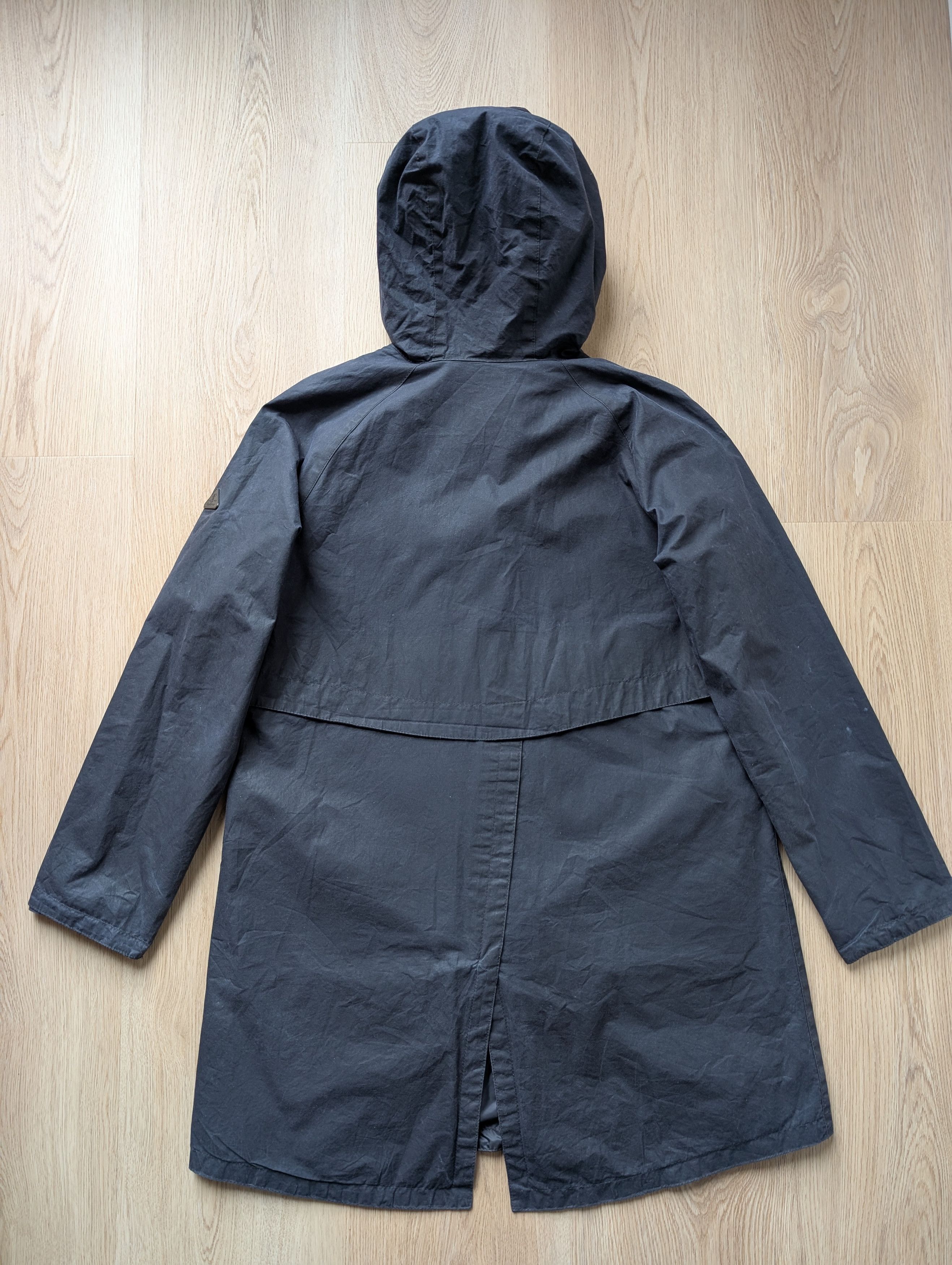 Barbour Barbour Women's Navy Updrift Wax Lightweight 4oz Jacket Size M / US 6-8 / IT 42-44 - 12 Thumbnail