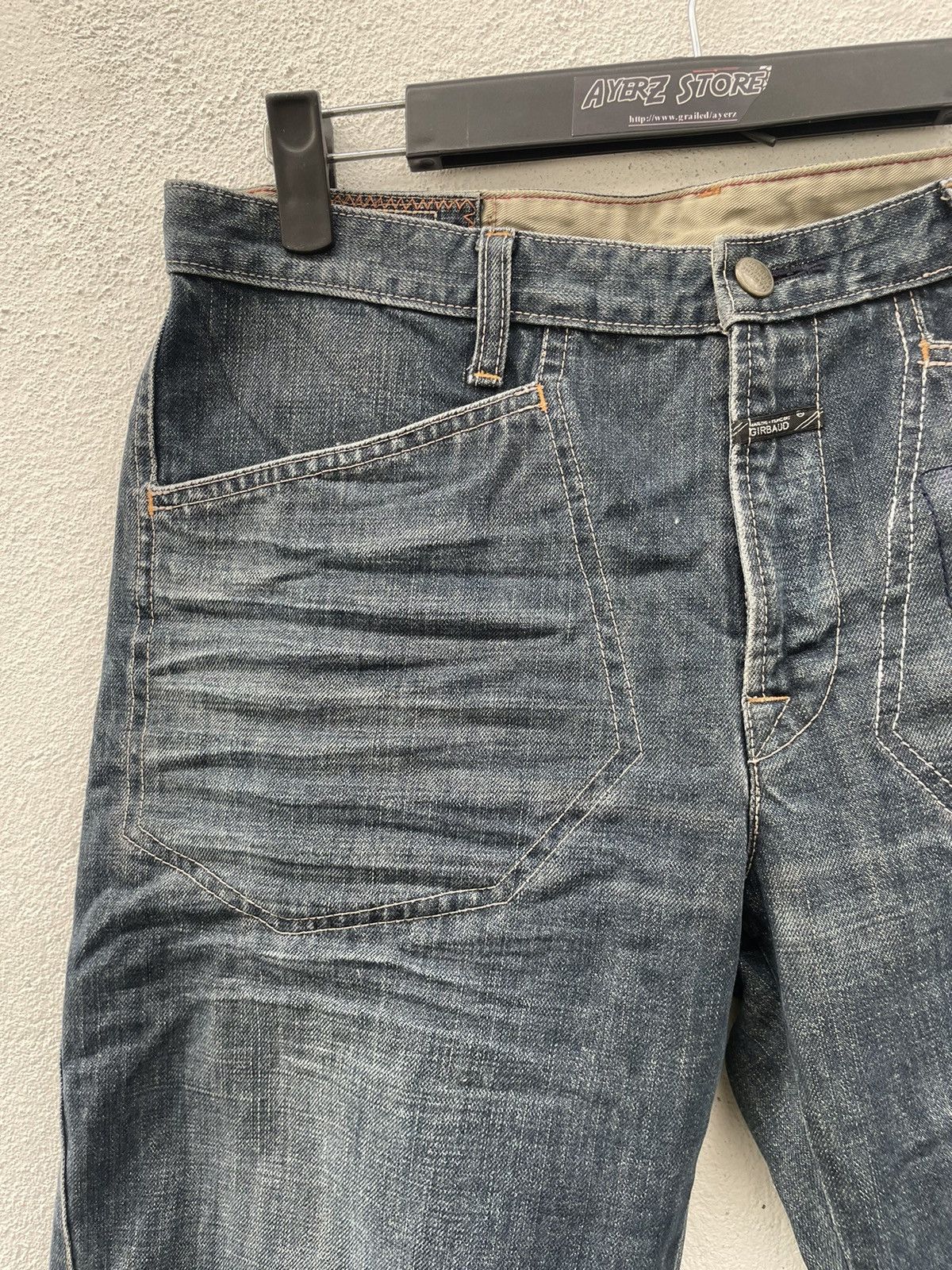 If Six Was Nine × Marithe + Francois Girbaud Marithe Francois Girbaud Repair Jeans Size US 32 / EU 48 - 3 Thumbnail