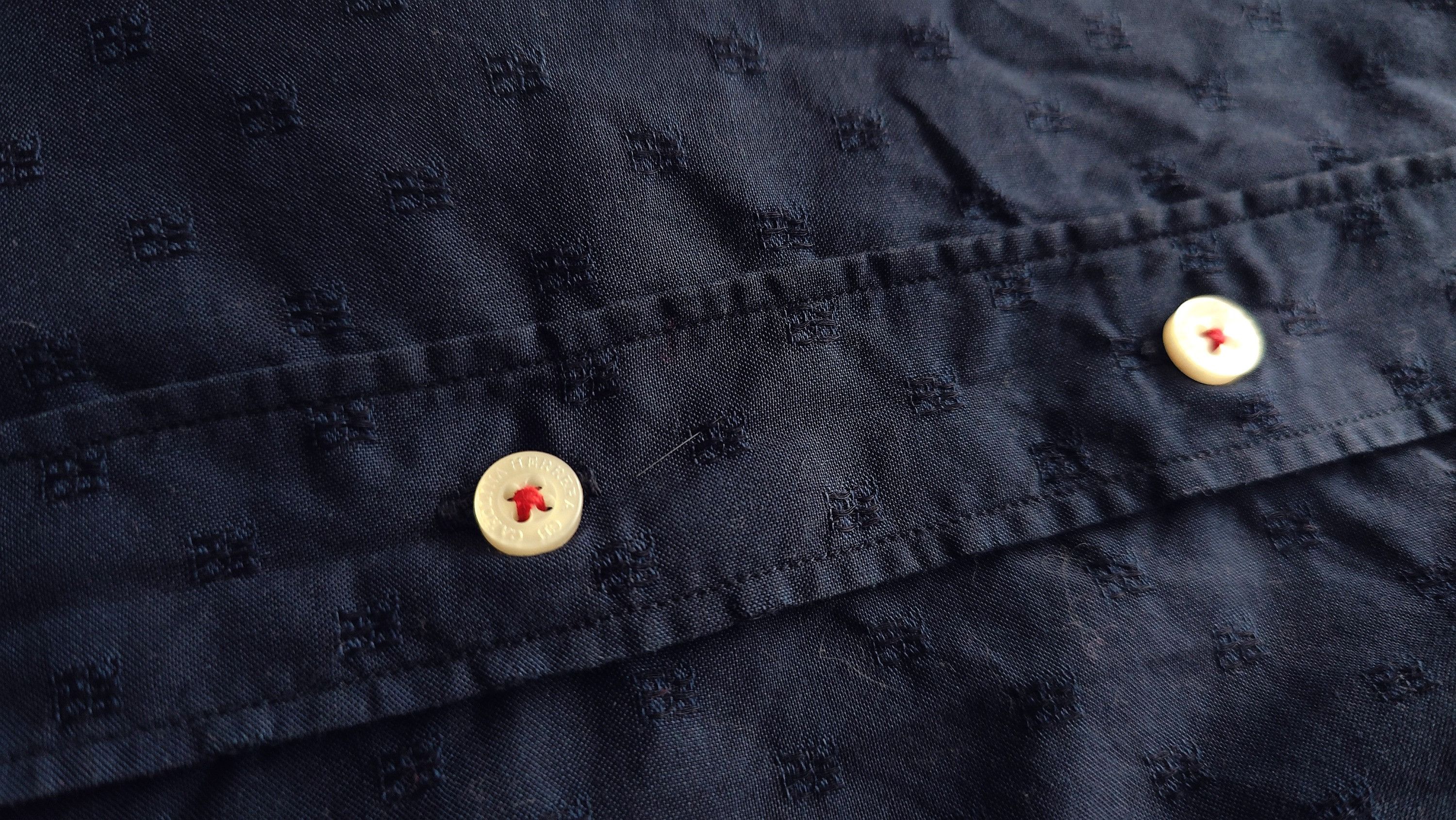 Carolina Herrera Carolina Herrera Full Monogram Navy Shirt Size US L / EU 52-54 / 3 - 6 Thumbnail