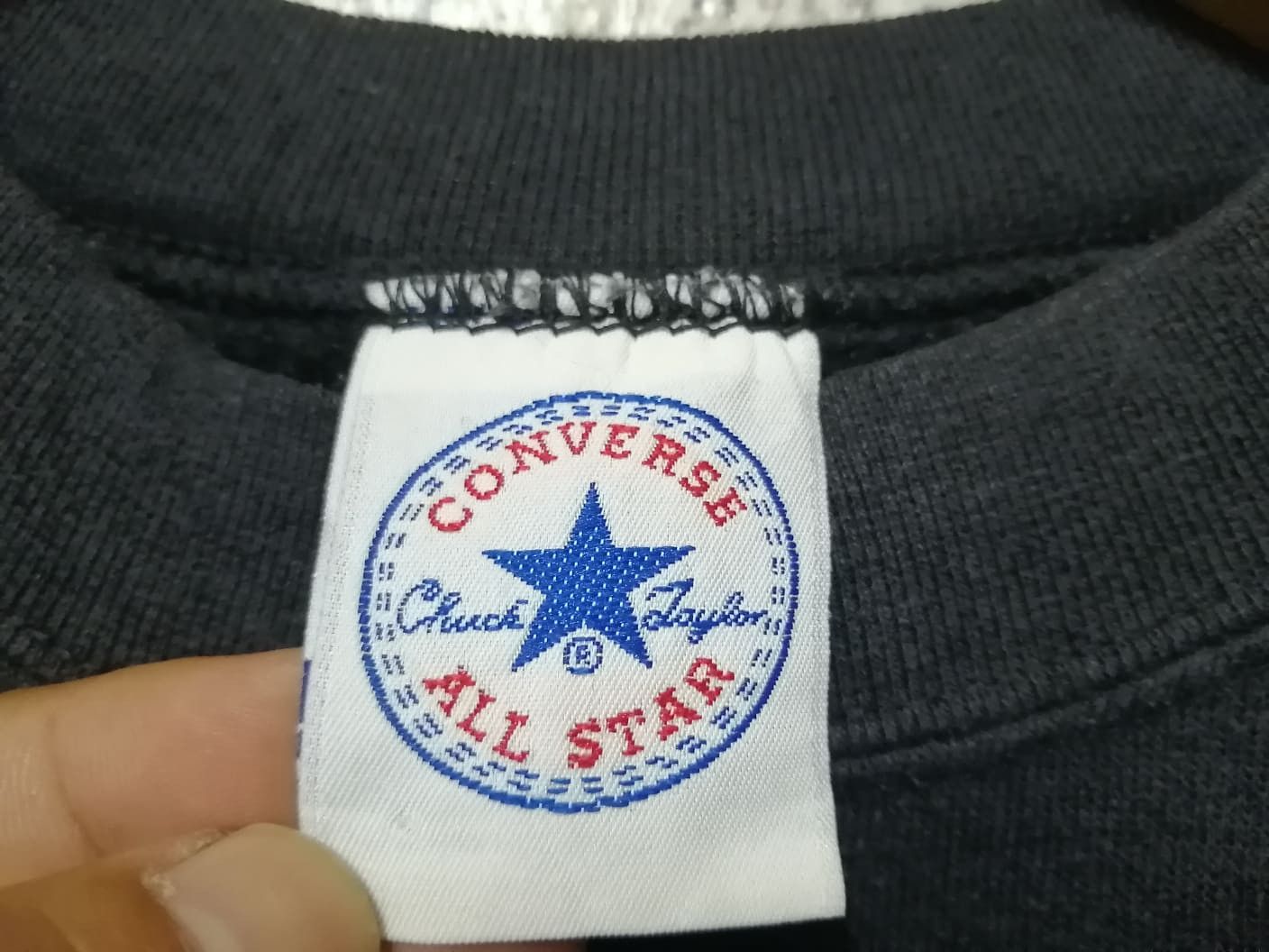Converse × NBA × Vintage 🔥Vintage Converse Rodman Embroidery Logo Sweatshirt Size US M / EU 48-50 / 2 - 6 Thumbnail