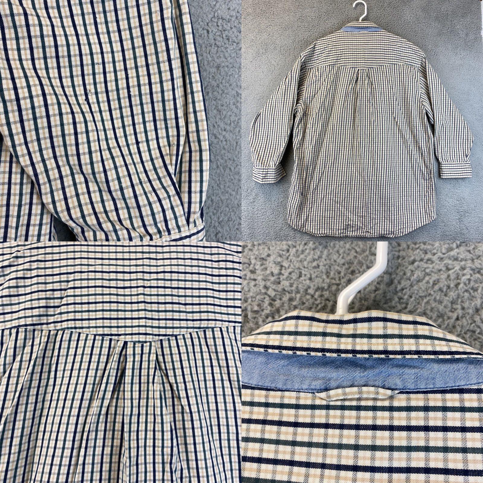 Roper Vintage Roper Sport Long Sleeve Button-up Dress Shirt Check 2XL / 74-20 Size 48R - 8 Thumbnail