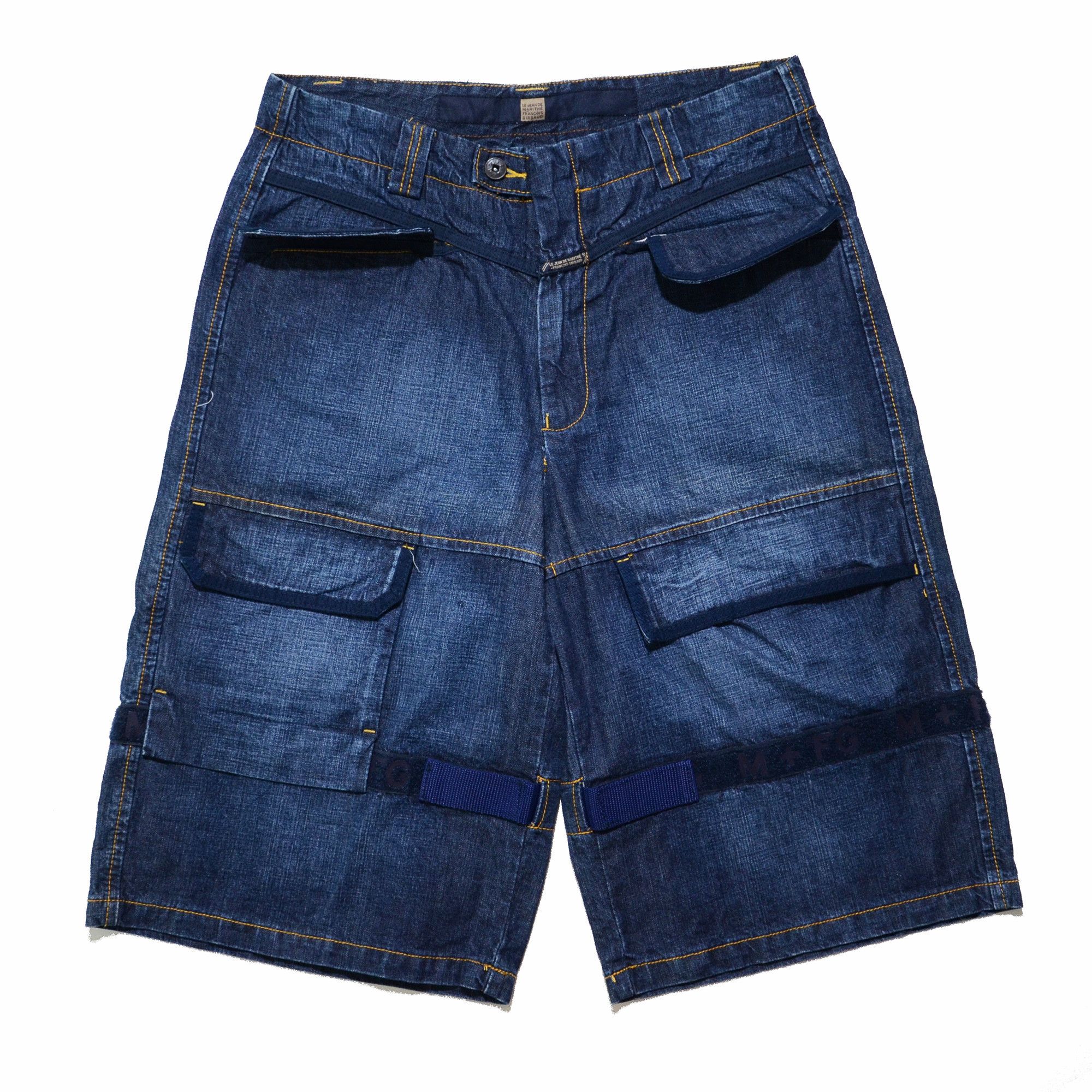 Marithe + Francois Girbaud M+FG Marithe Francois Girbaud Shorts Cargo Denim 2006 Craft Size US 32 / EU 48 - 1 Thumbnail