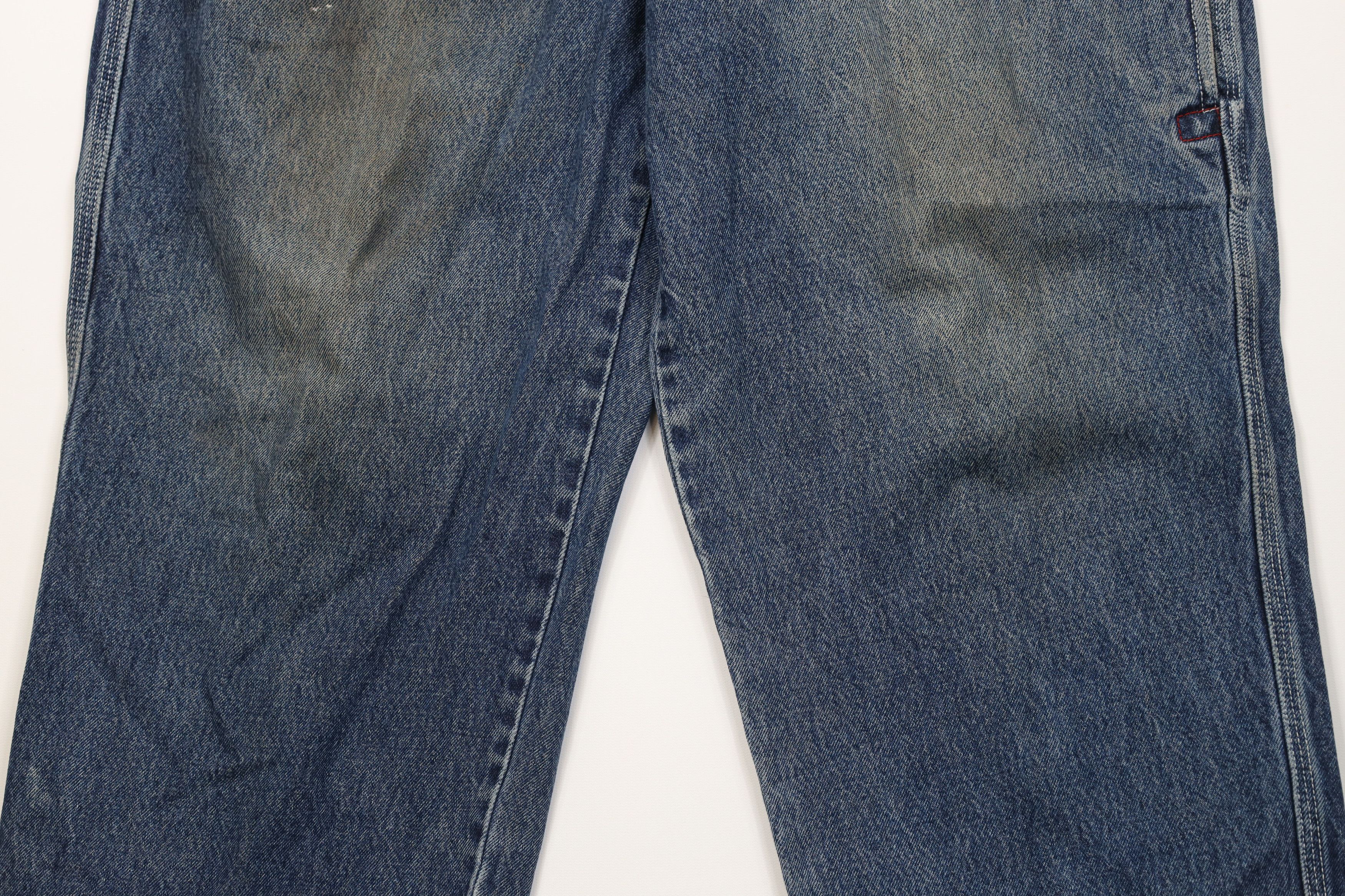 Fubu Vintage 90s FUBU Spell Out Baggy Wide Leg Denim Jeans Blue Size US 38 / EU 54 - 3 Thumbnail