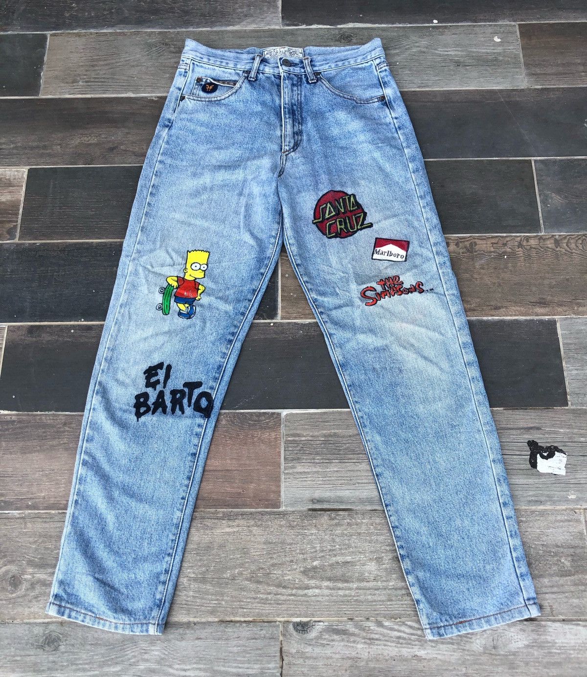 Avirex × If Six Was Nine × Japanese Brand 🔥Vintage Avirex x the simpson x santa cruz x marlboro Jeans🔥 Size US 30 / EU 46 - 1 Thumbnail