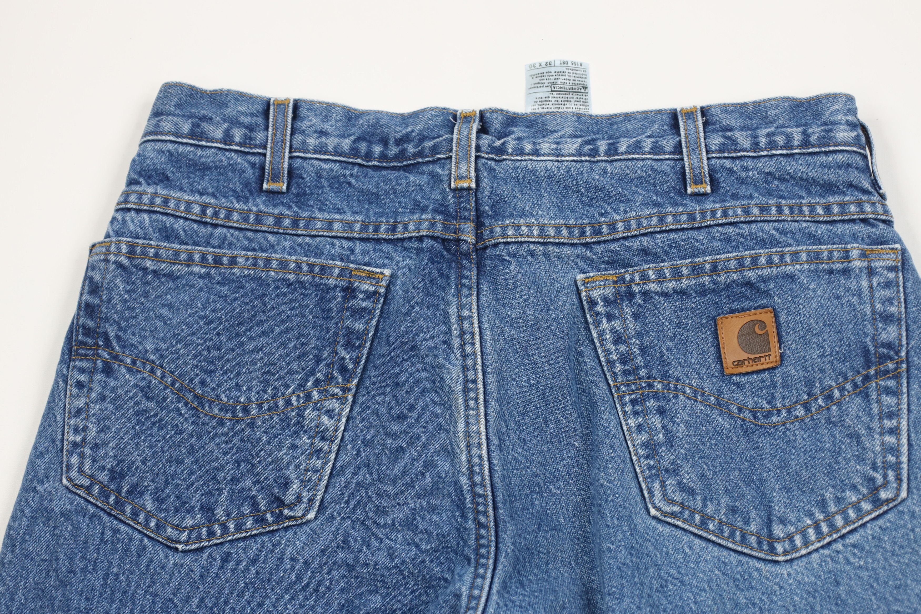 Carhartt × Vintage Vintage Carhartt Spell Out Heavyweight Fleece Lined Jeans Size US 32 / EU 48 - 10 Thumbnail