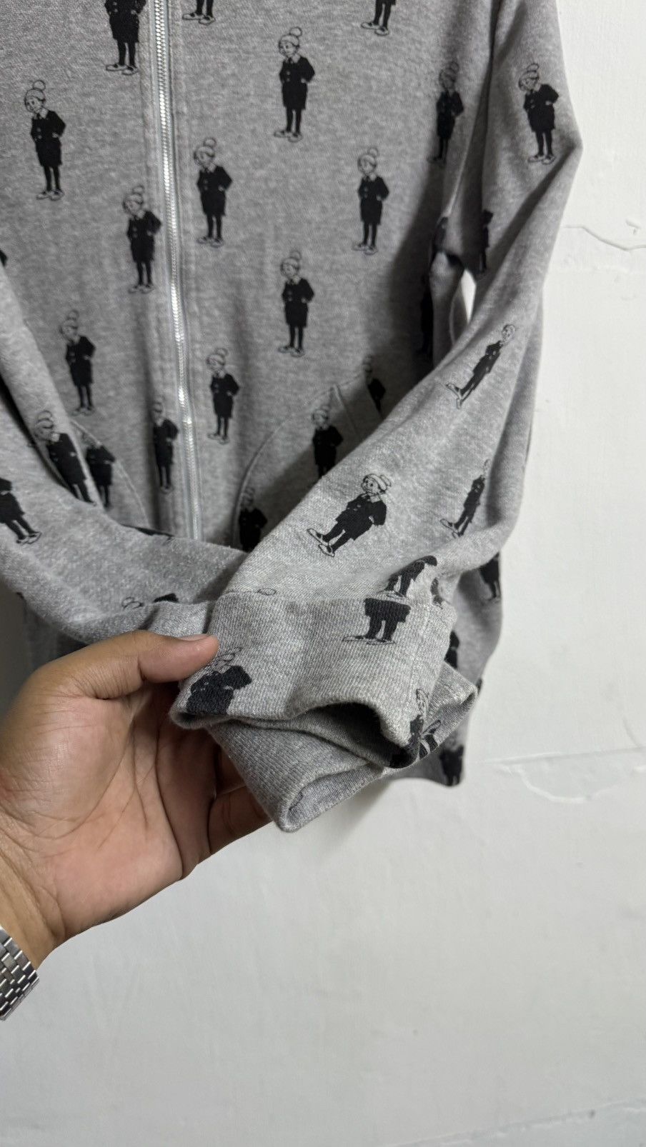 Issey Miyake VINTAGE SUNAOKUWAHARA ISSEY MIYAKE HOODIE Size US M / EU 48-50 / 2 - 5 Thumbnail